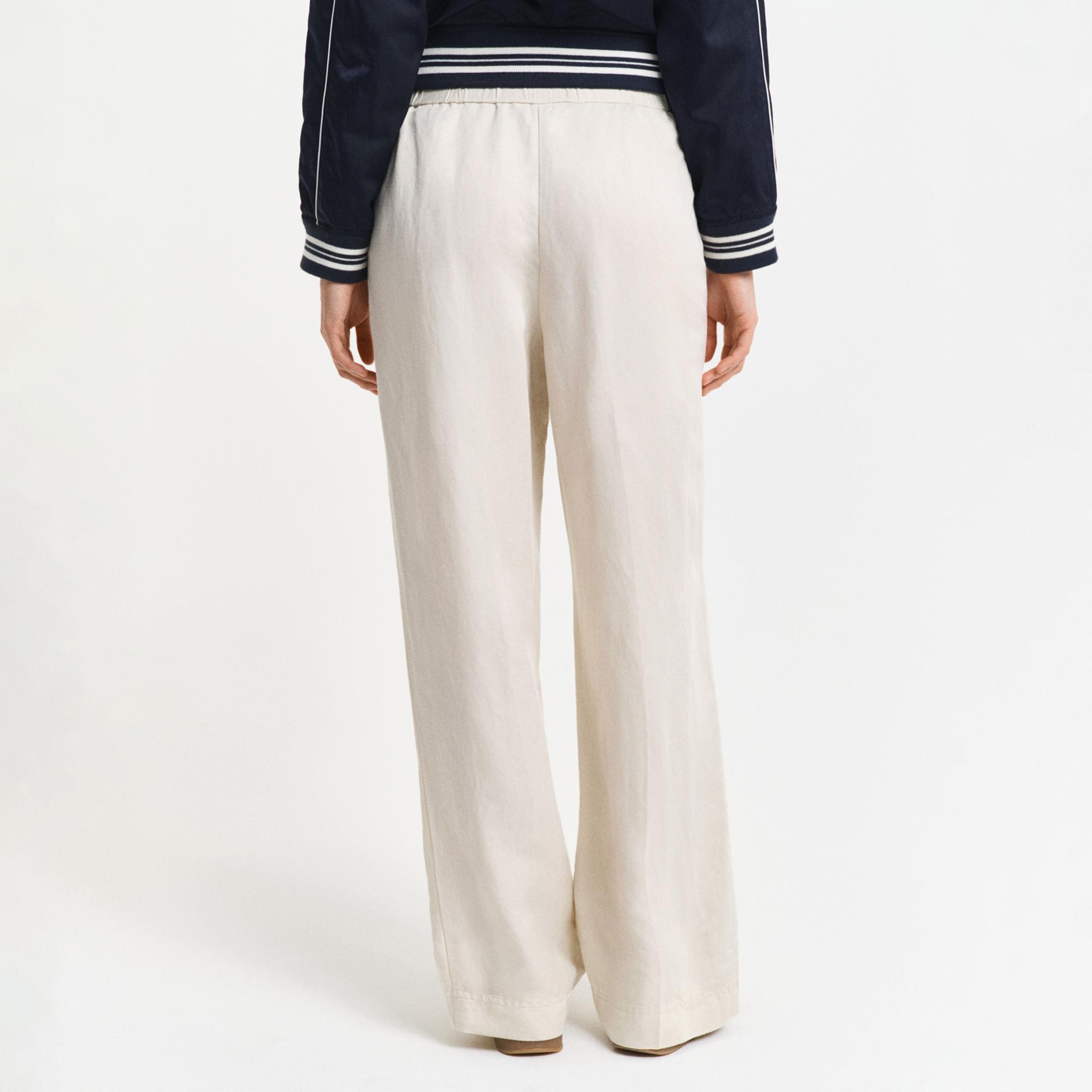 GANT Kadın Pembe Relaxed Fit Pantolon