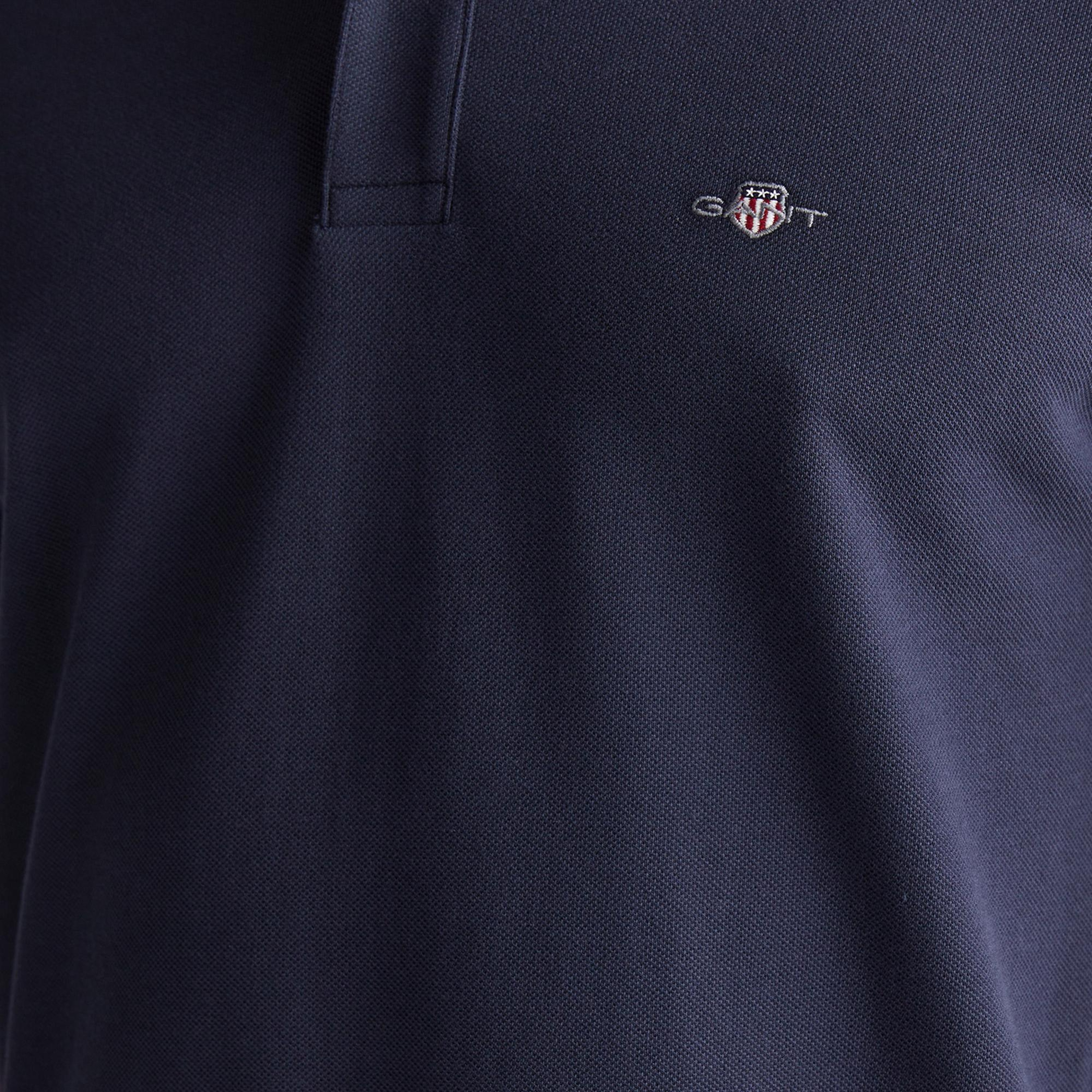 GANT Erkek Lacivert Regular Fit Polo