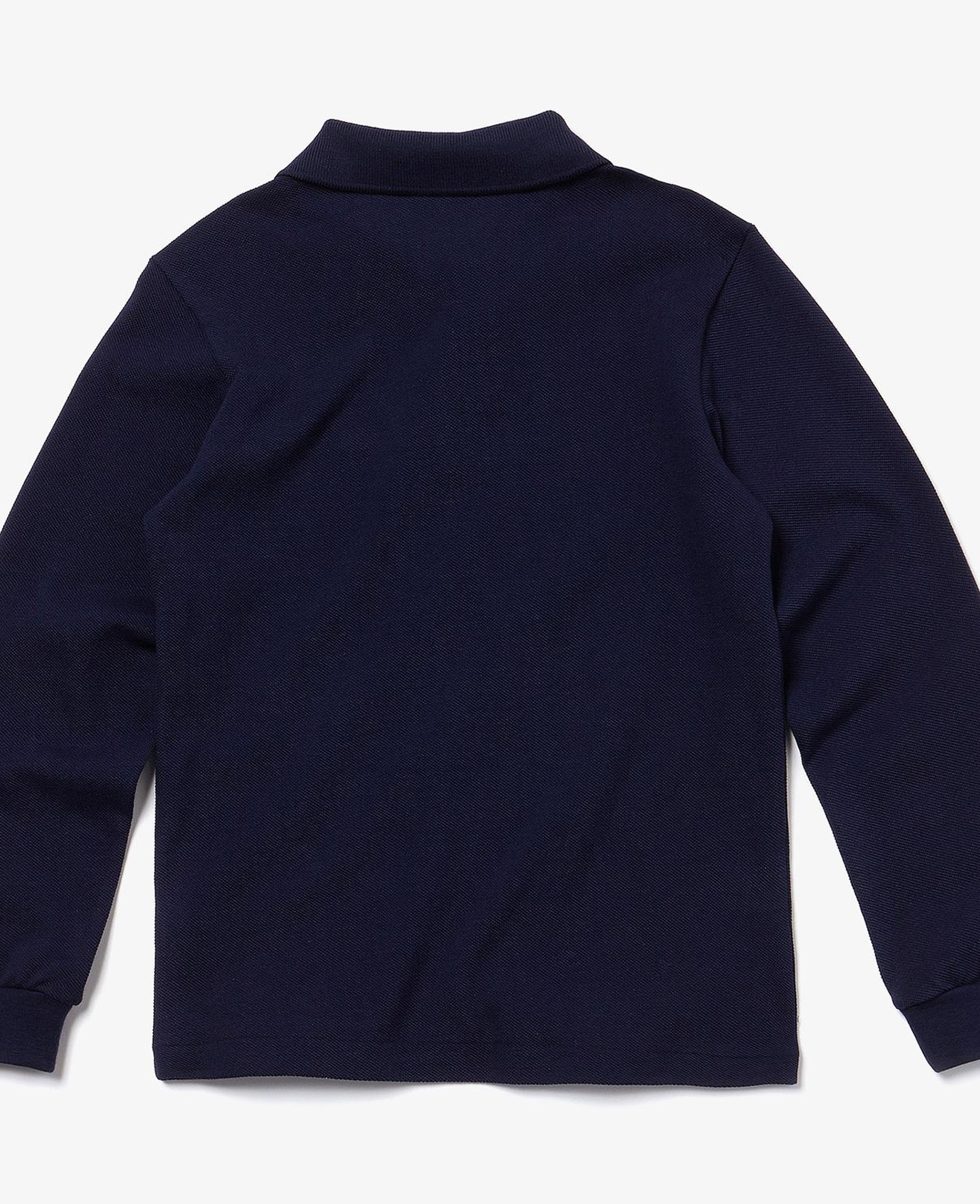 Erkek Çocuk Regular Fit Uzun Kollu Lacivert Polo