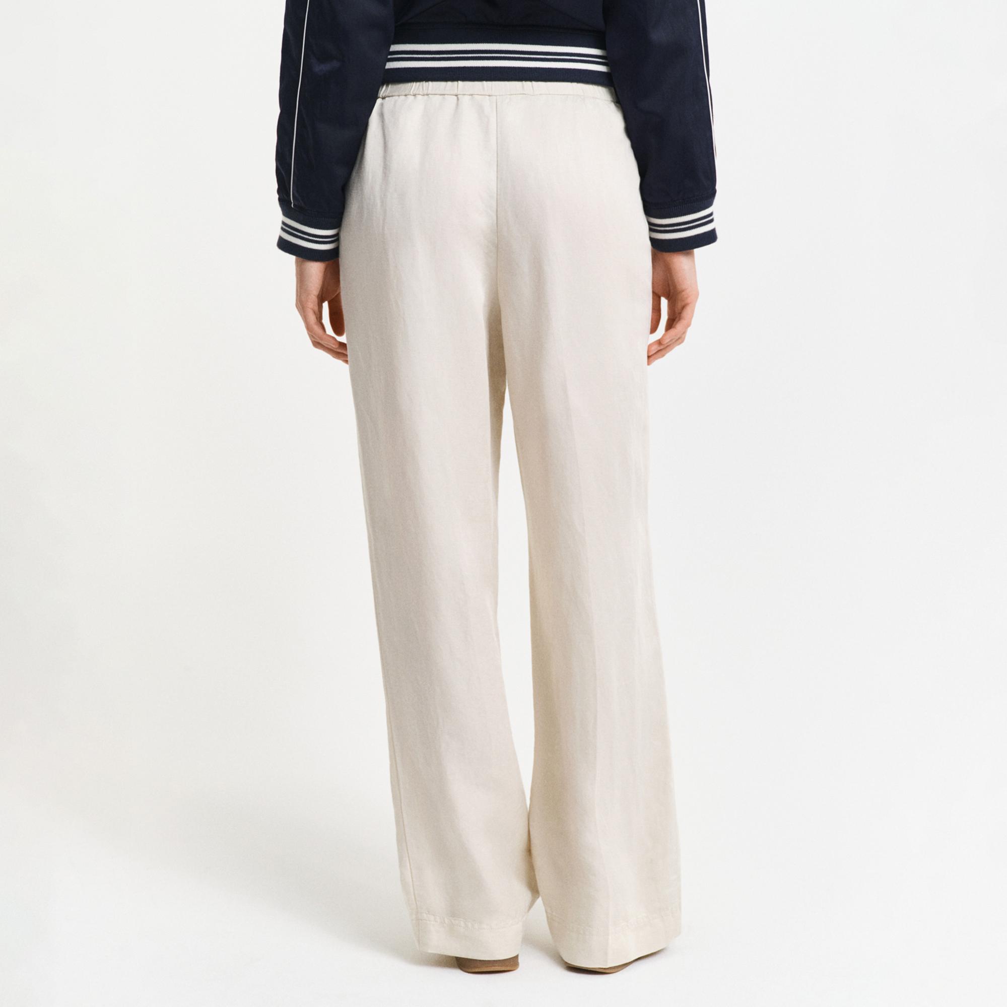 GANT Kadın Pembe Relaxed Fit Pantolon