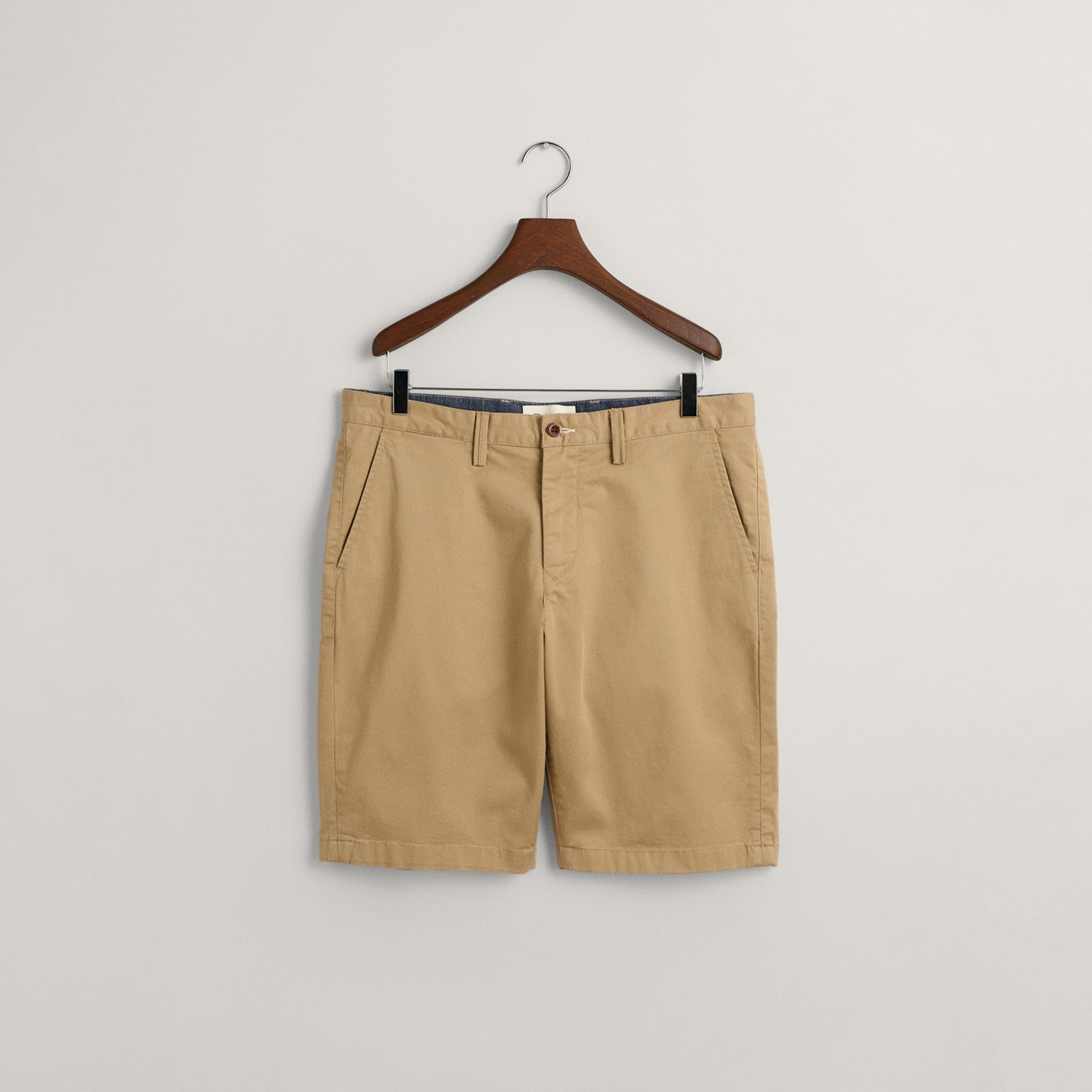 GANT Erkek Bej Relaxed Fit Chino Şort