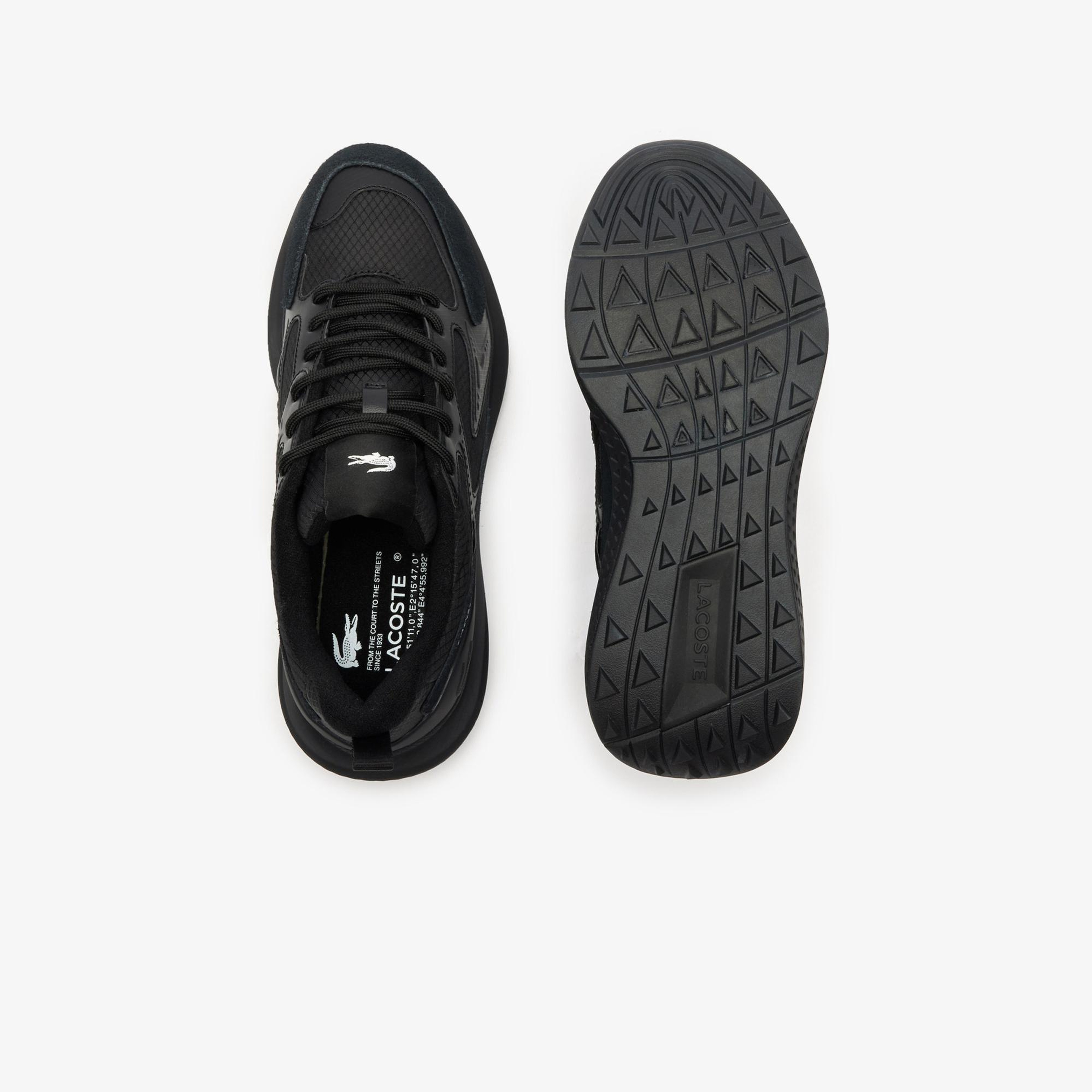 Lacoste L003 Evo Erkek Siyah Sneaker