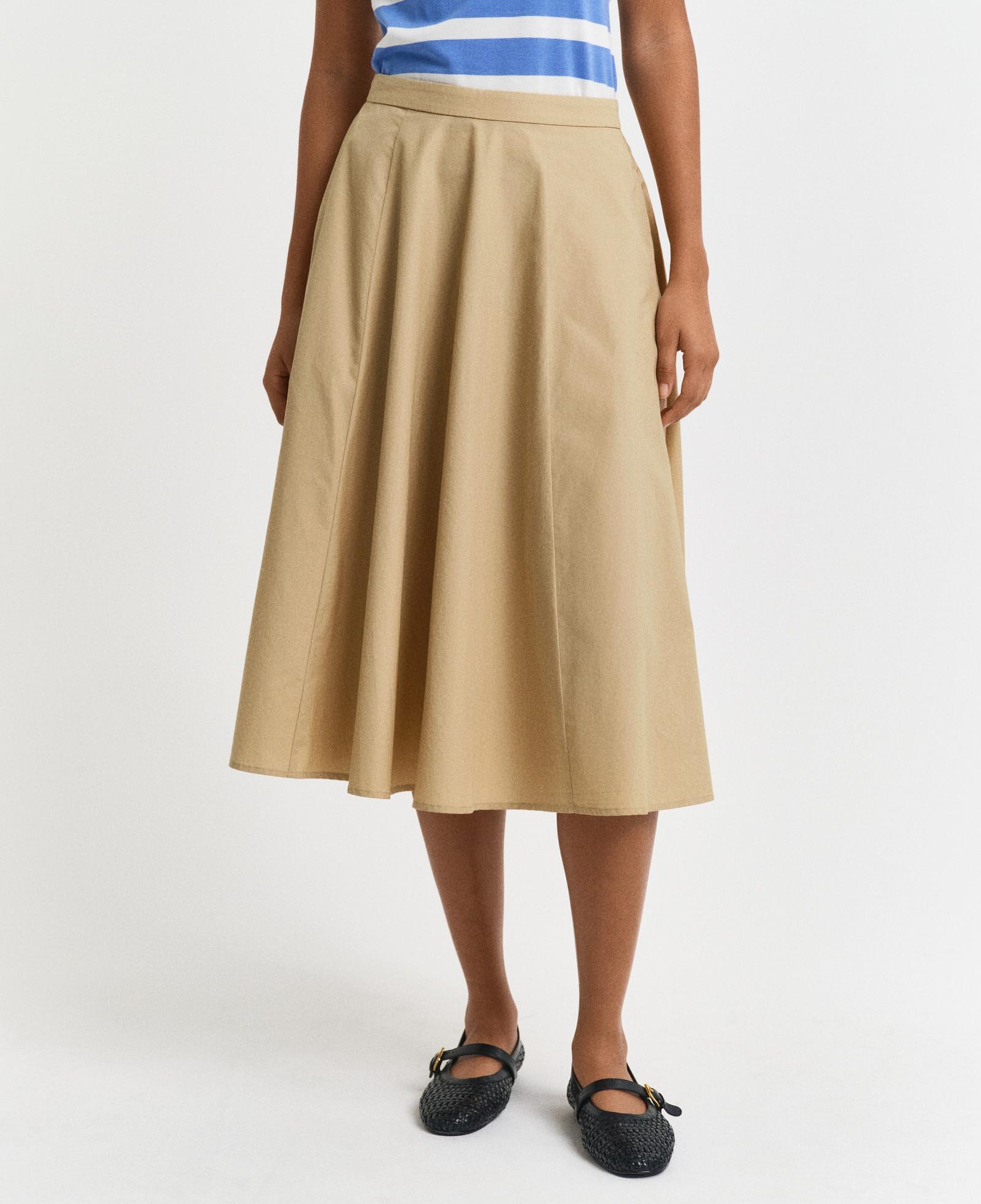 GANT Kadın Bej Loose Fit Etek