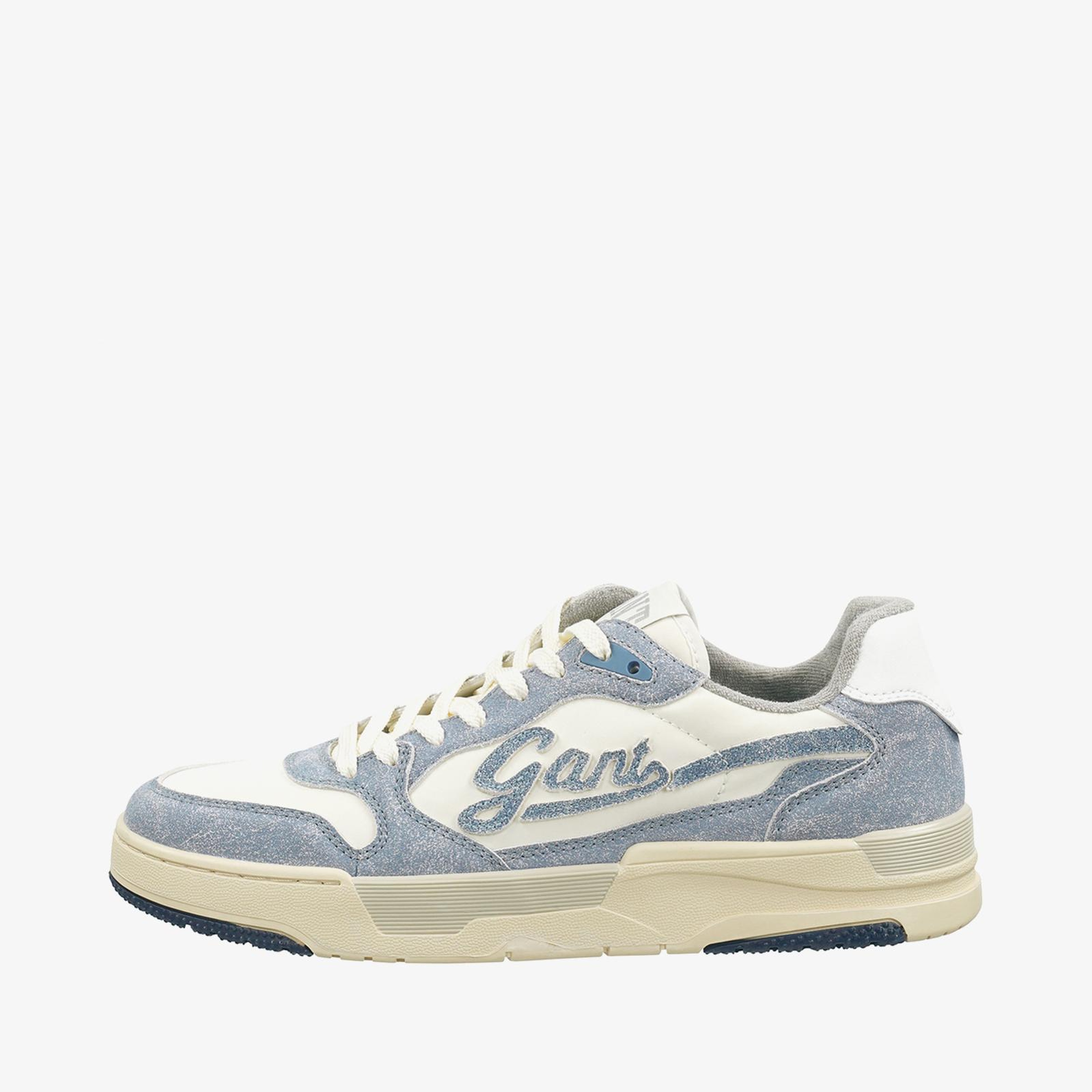 GANT Erkek Mavi Deri Sneaker