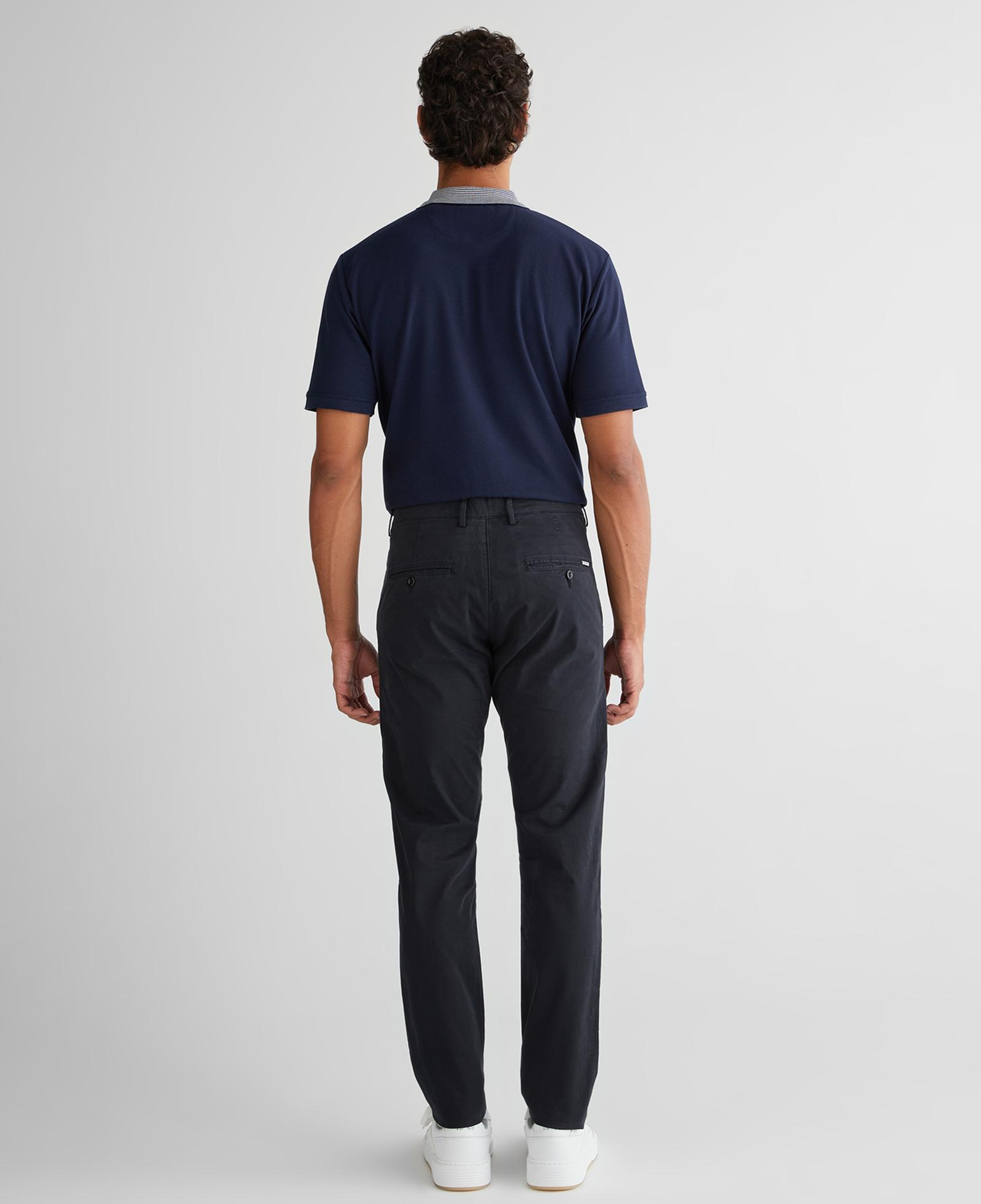 GANT Erkek Siyah Slim Fit Pantolon