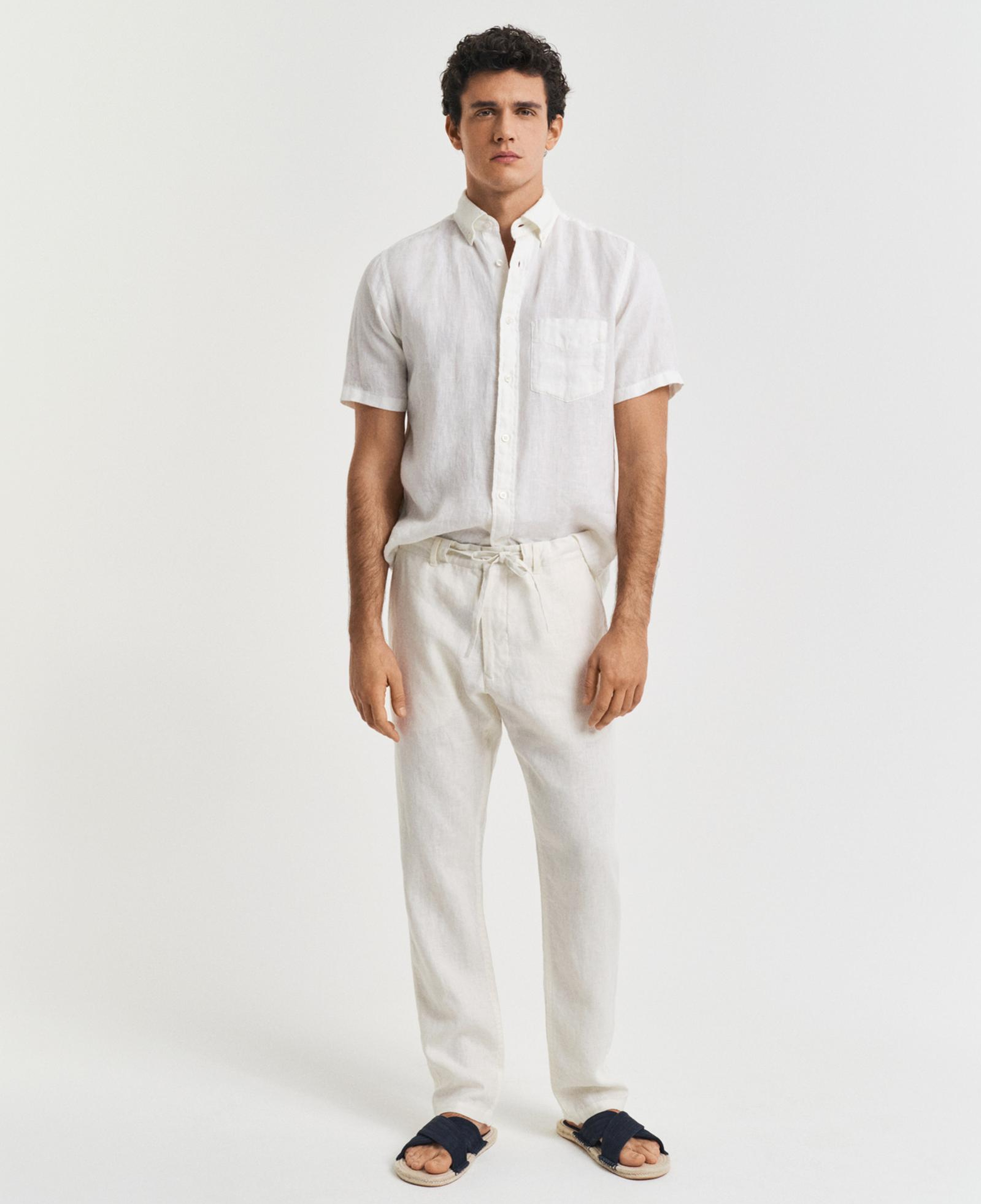 GANT Erkek Krem Relaxed Fit Pantolon