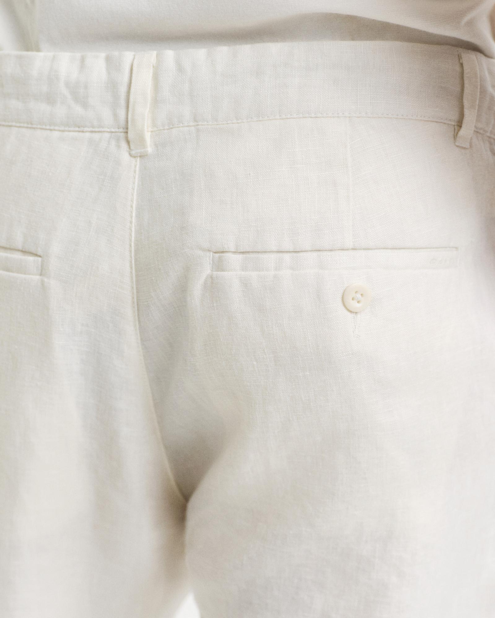 GANT Erkek Krem Relaxed Fit Pantolon