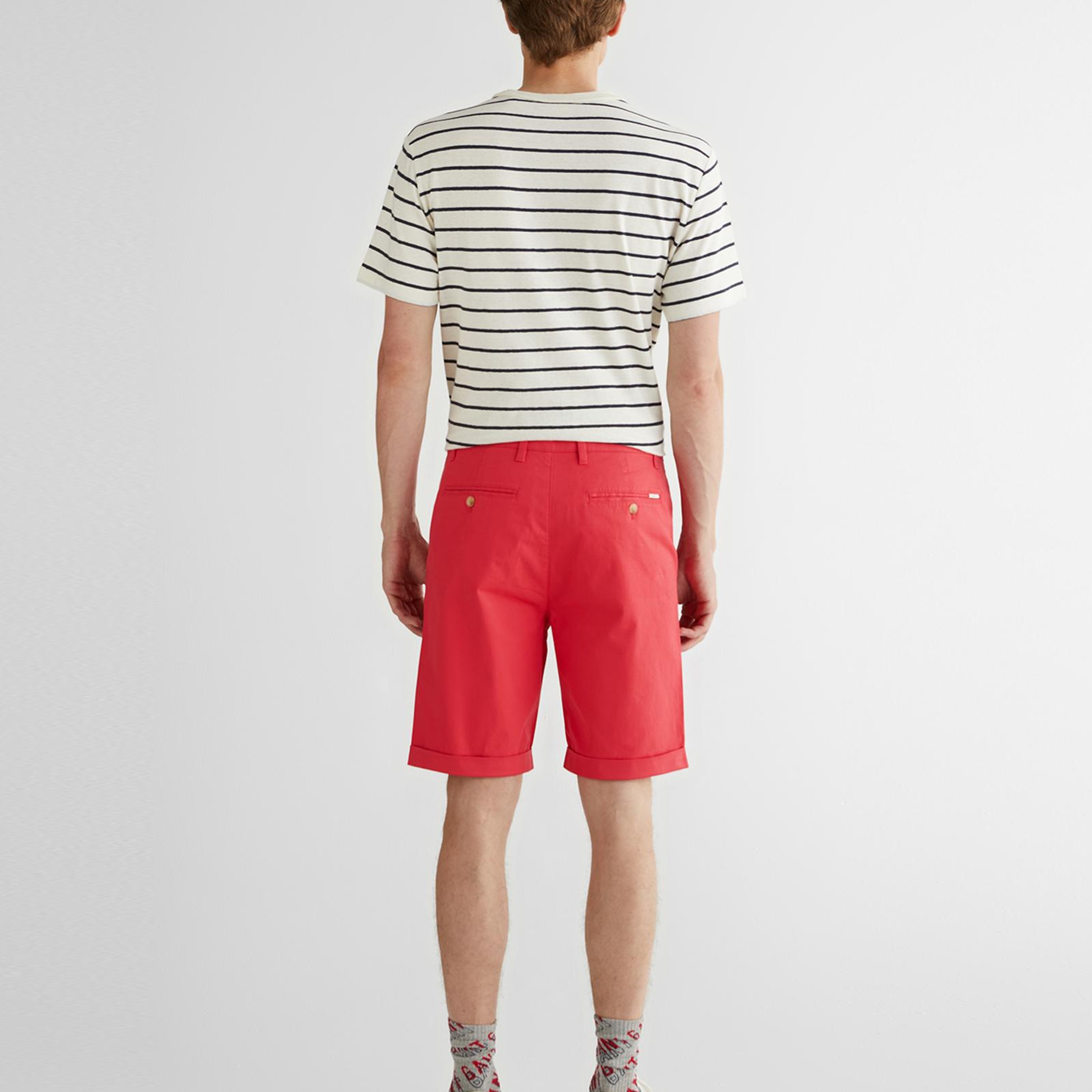 GANT Erkek Kırmızı Slim Fit Şort