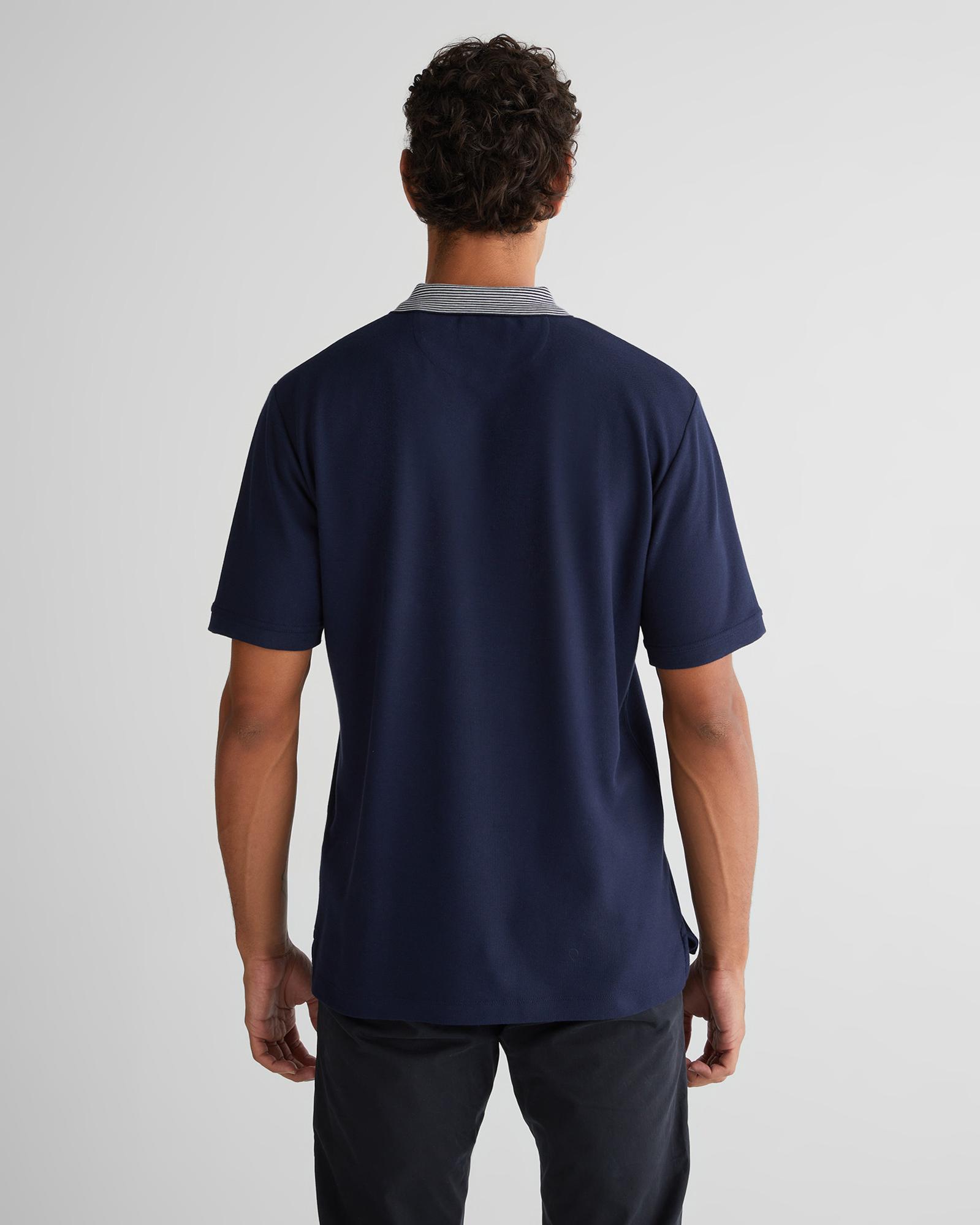GANT Erkek Lacivert Regular Fit Polo