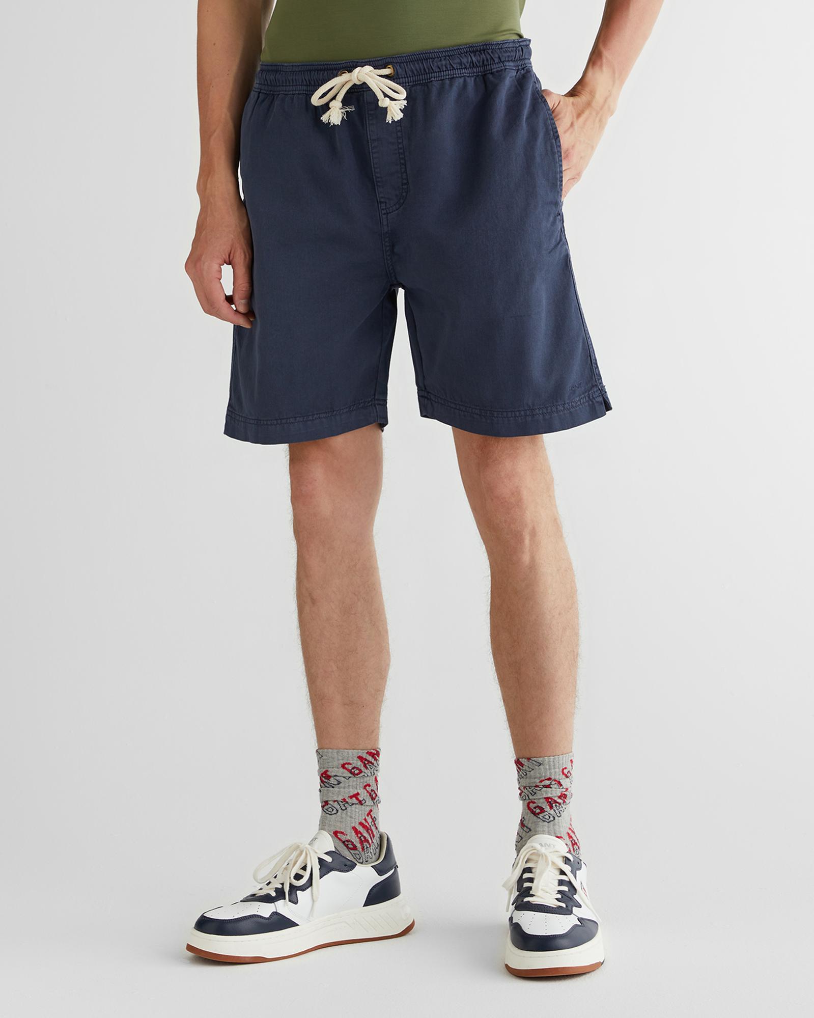 GANT Erkek Lacivert Regular Fit Şort