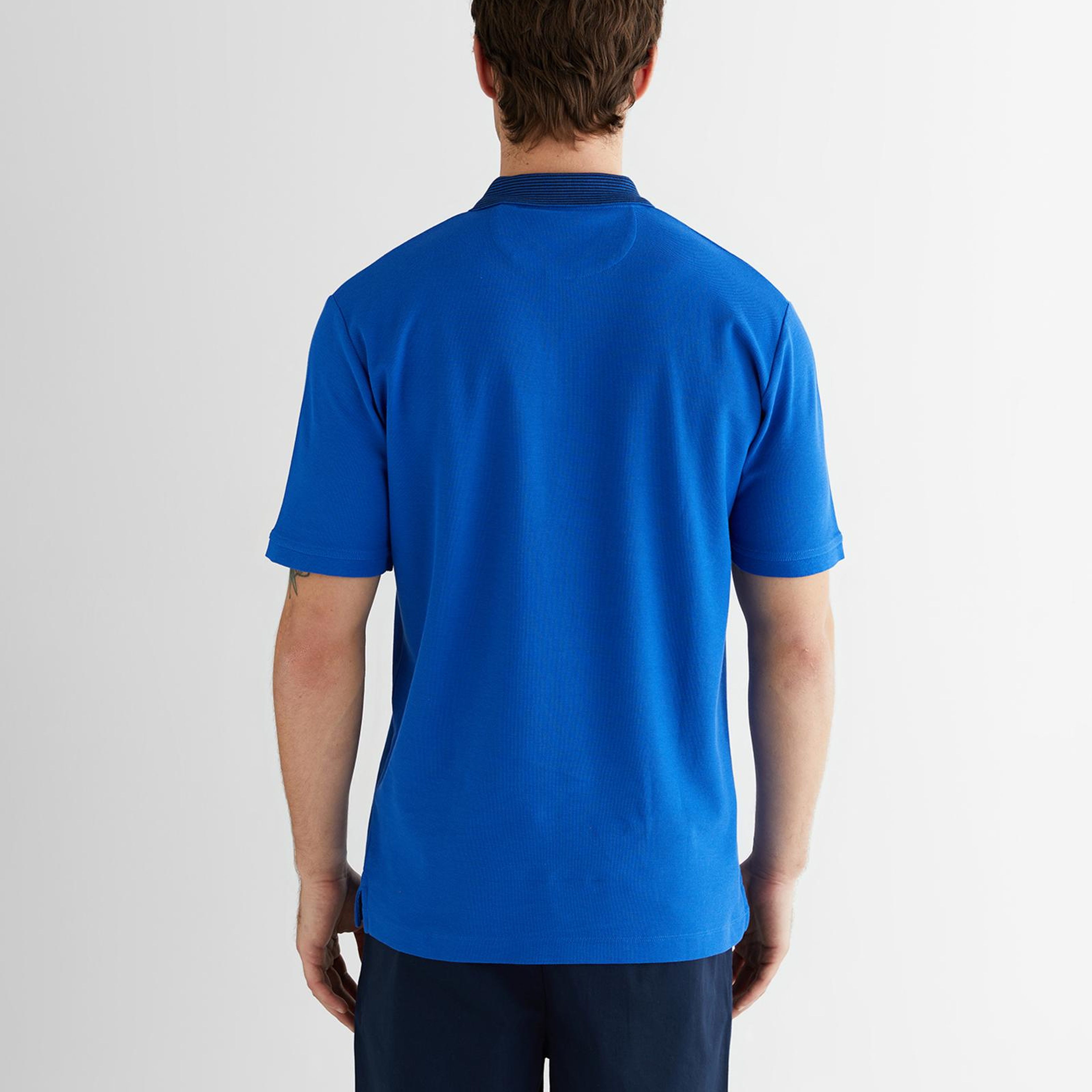 GANT Erkek Lacivert Regular Fit Polo