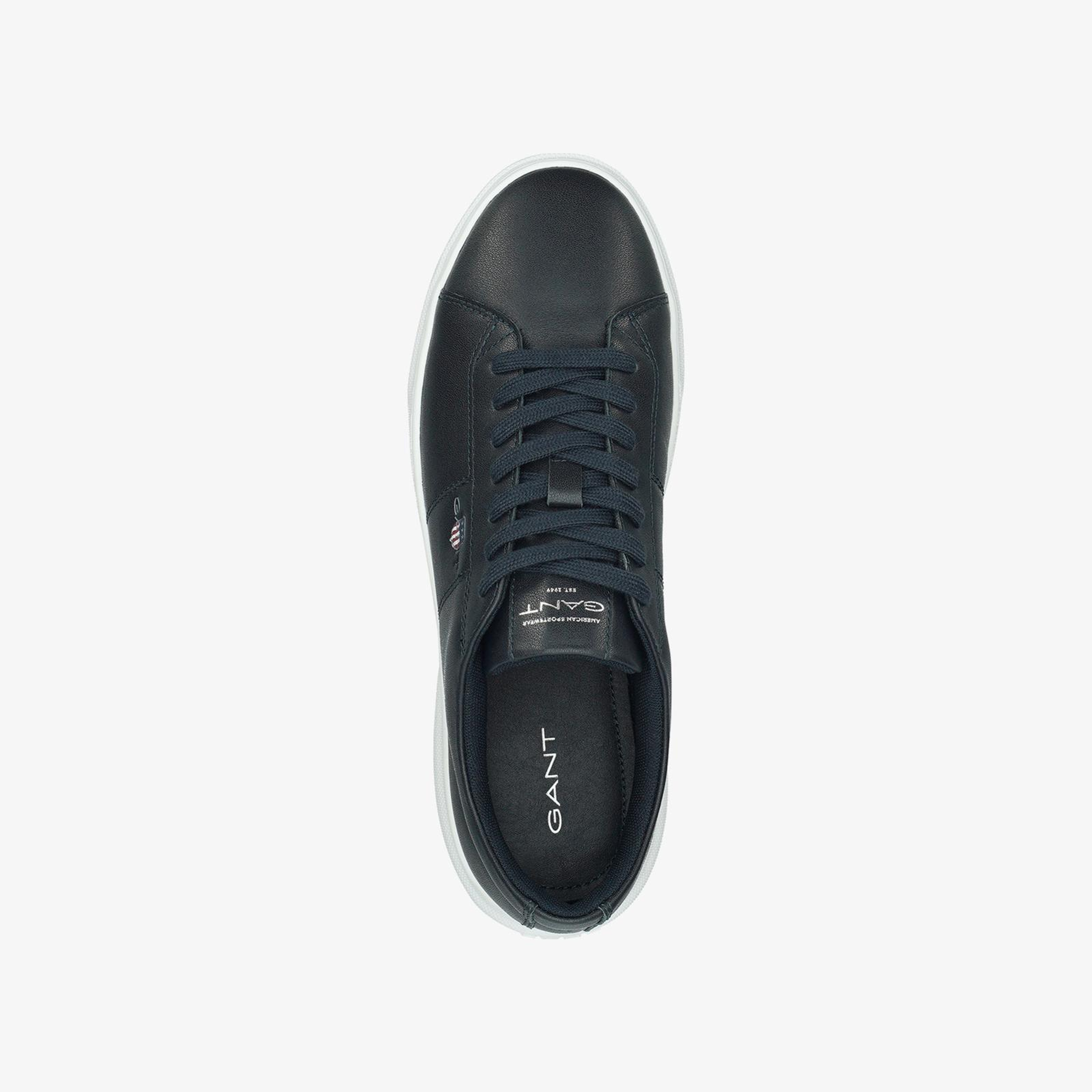 GANT Erkek Lacivert Deri Joree Sneaker