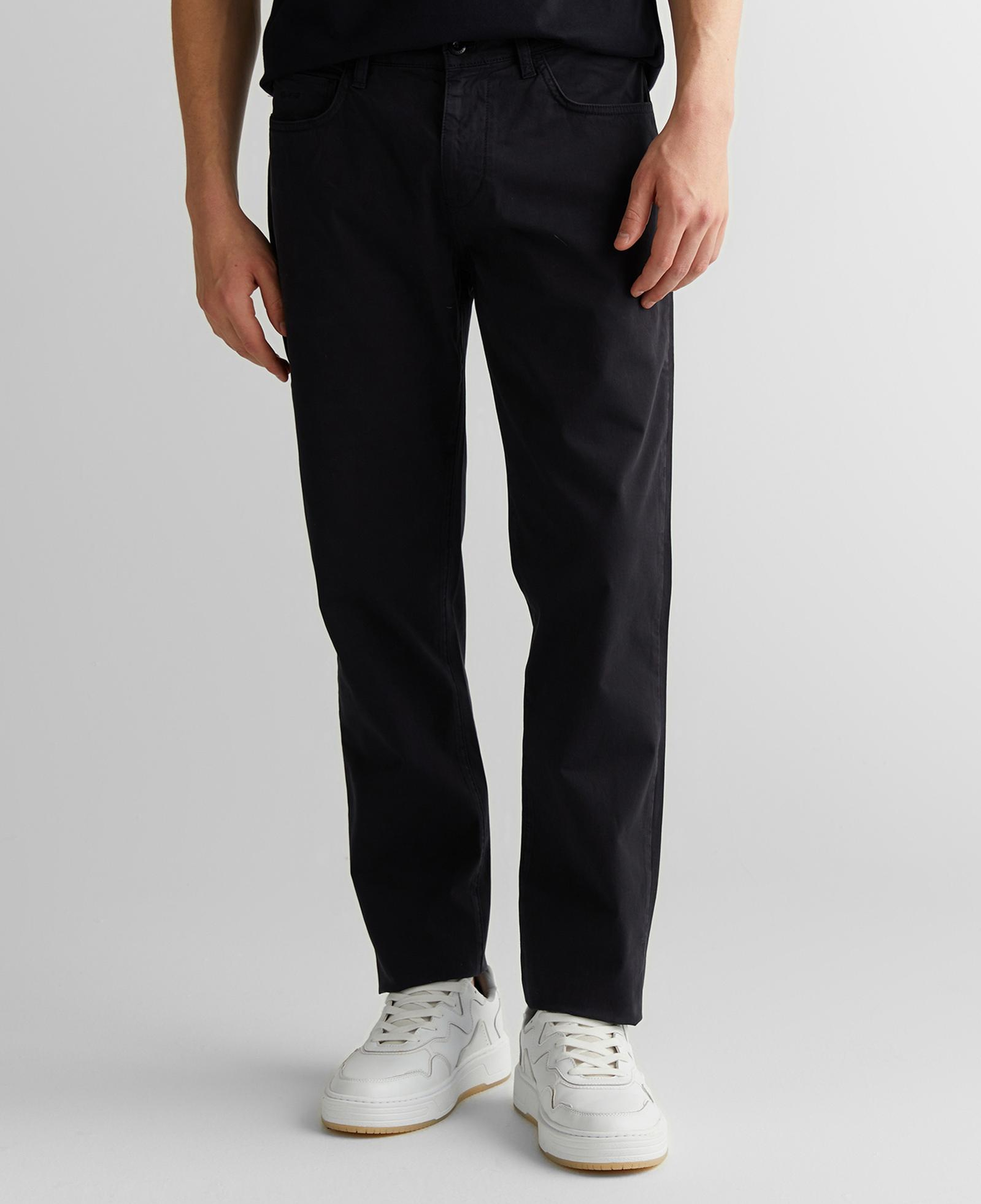 GANT Erkek Siyah Regular Fit Pantolon