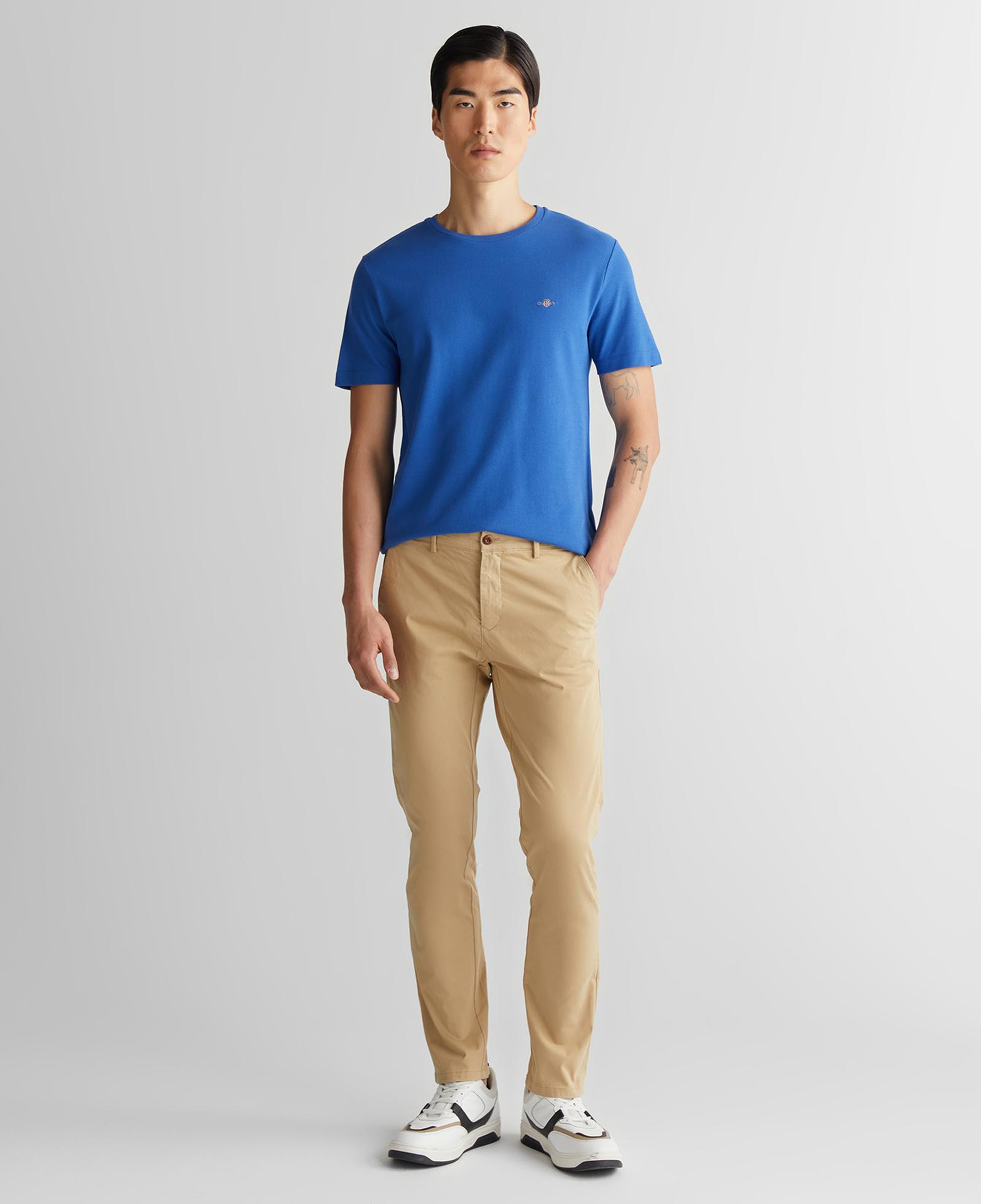 GANT Erkek Bej Slim Fit Pantolon