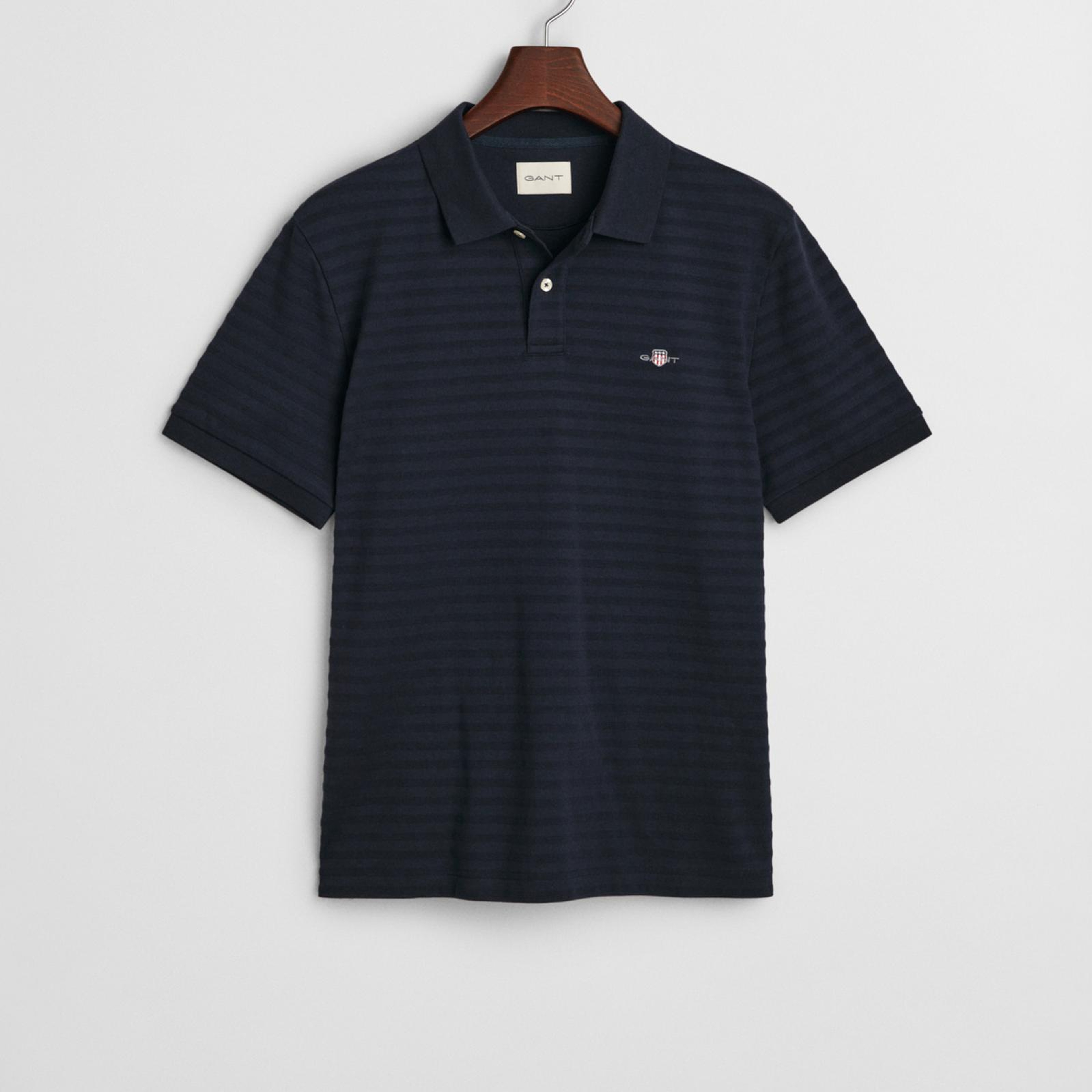GANT Erkek Lacivert Regular Fit Polo