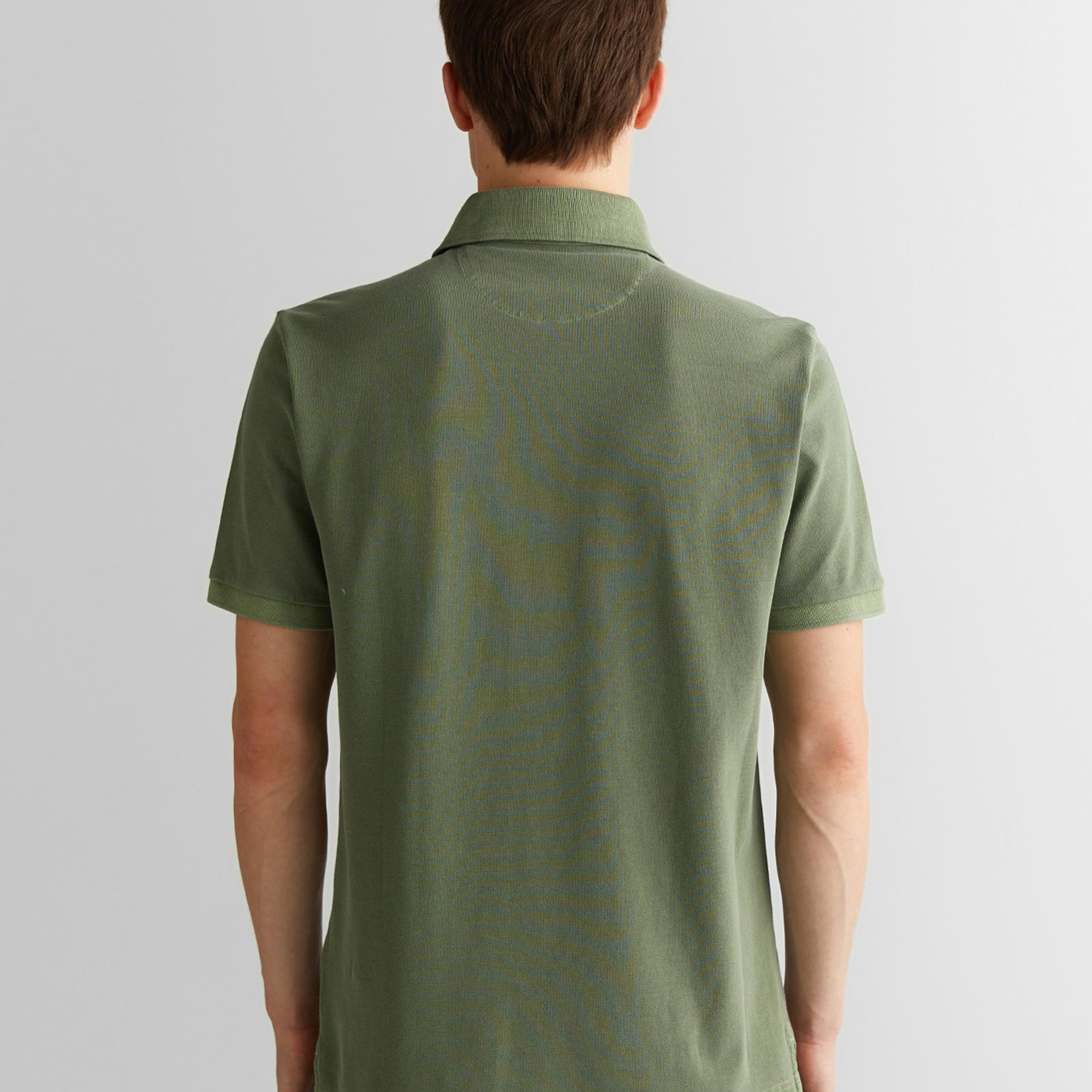 GANT Erkek Yeşil Regular Fit Polo