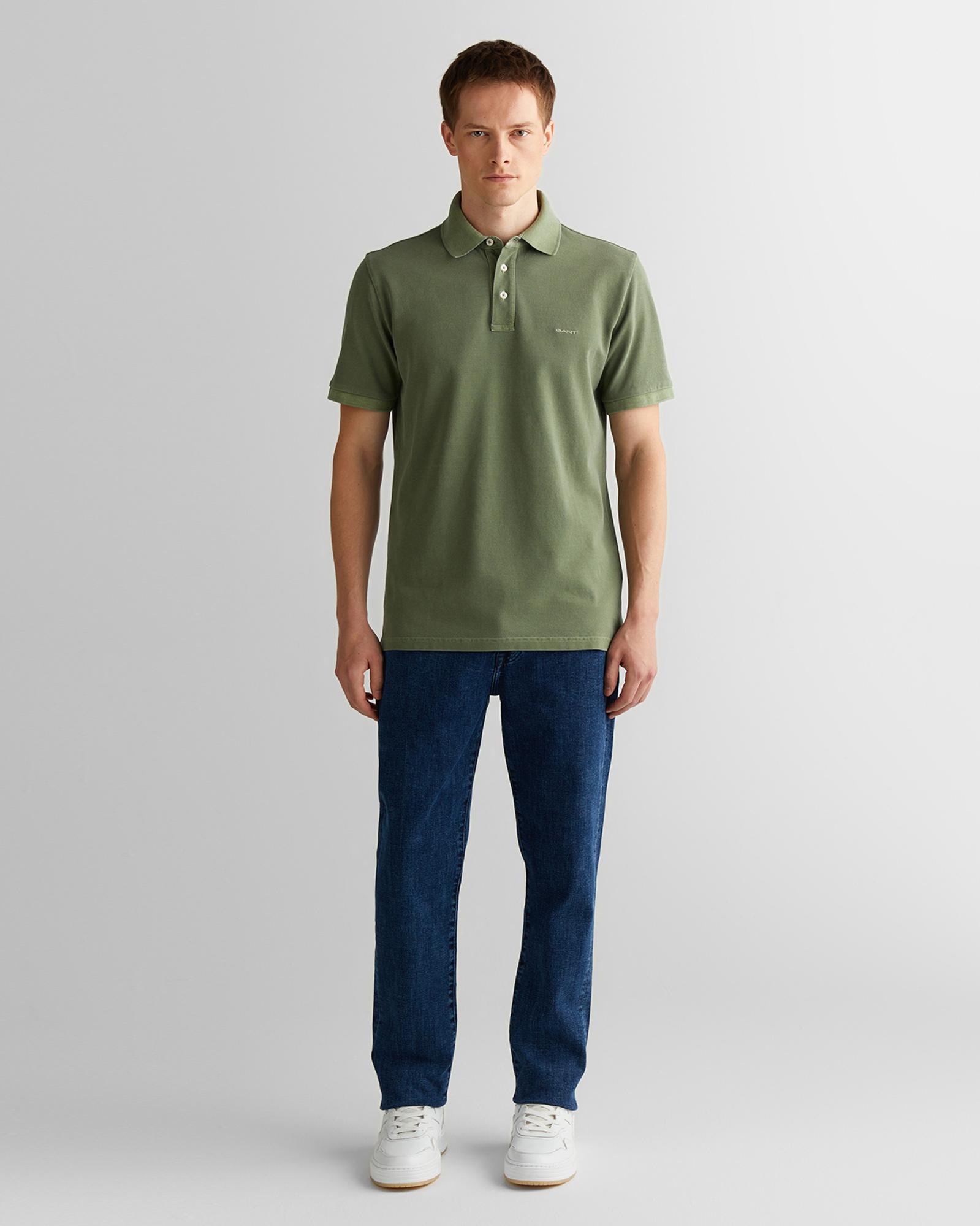 GANT Erkek Mavi Regular Fit Pantolon
