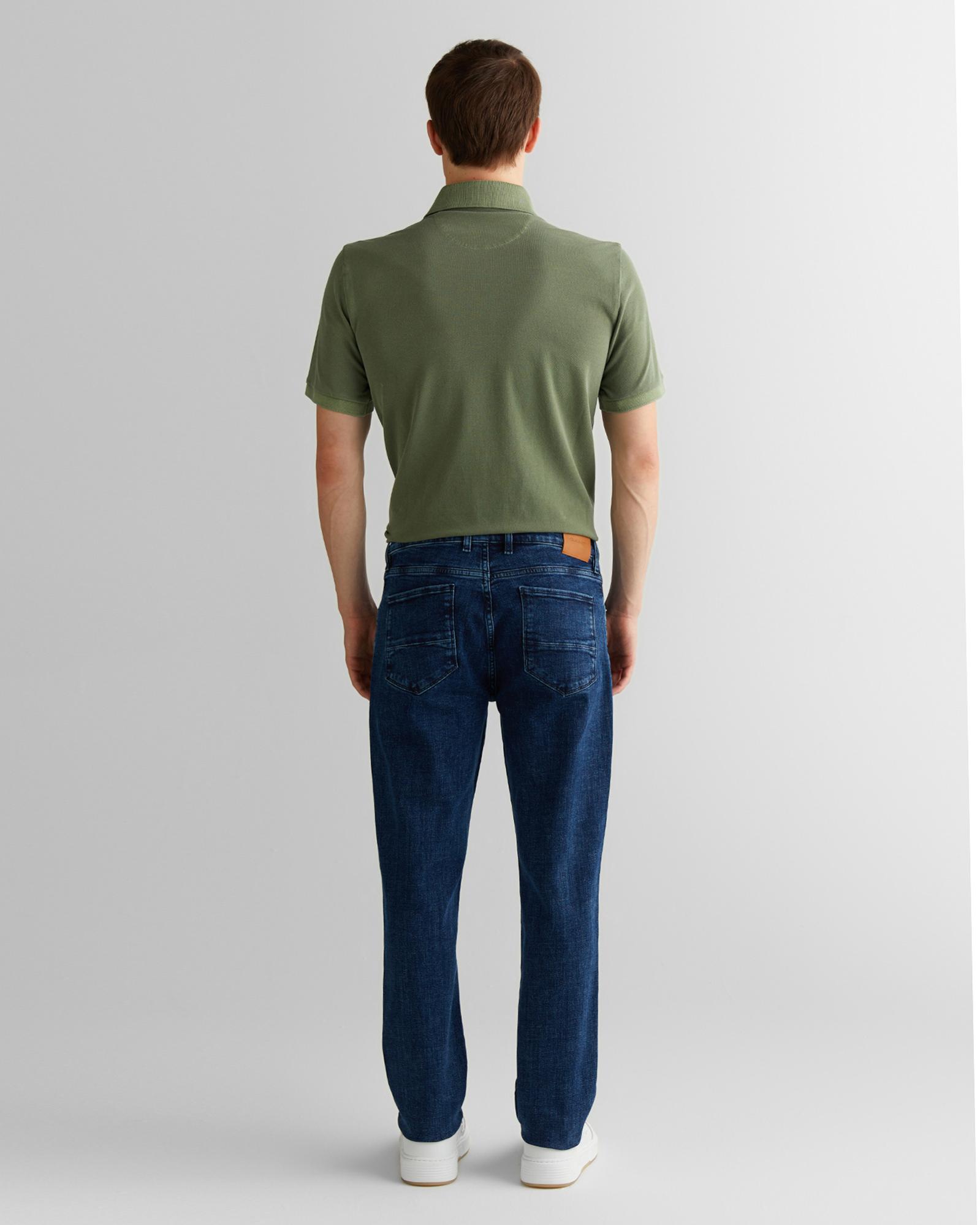 GANT Erkek Mavi Regular Fit Pantolon