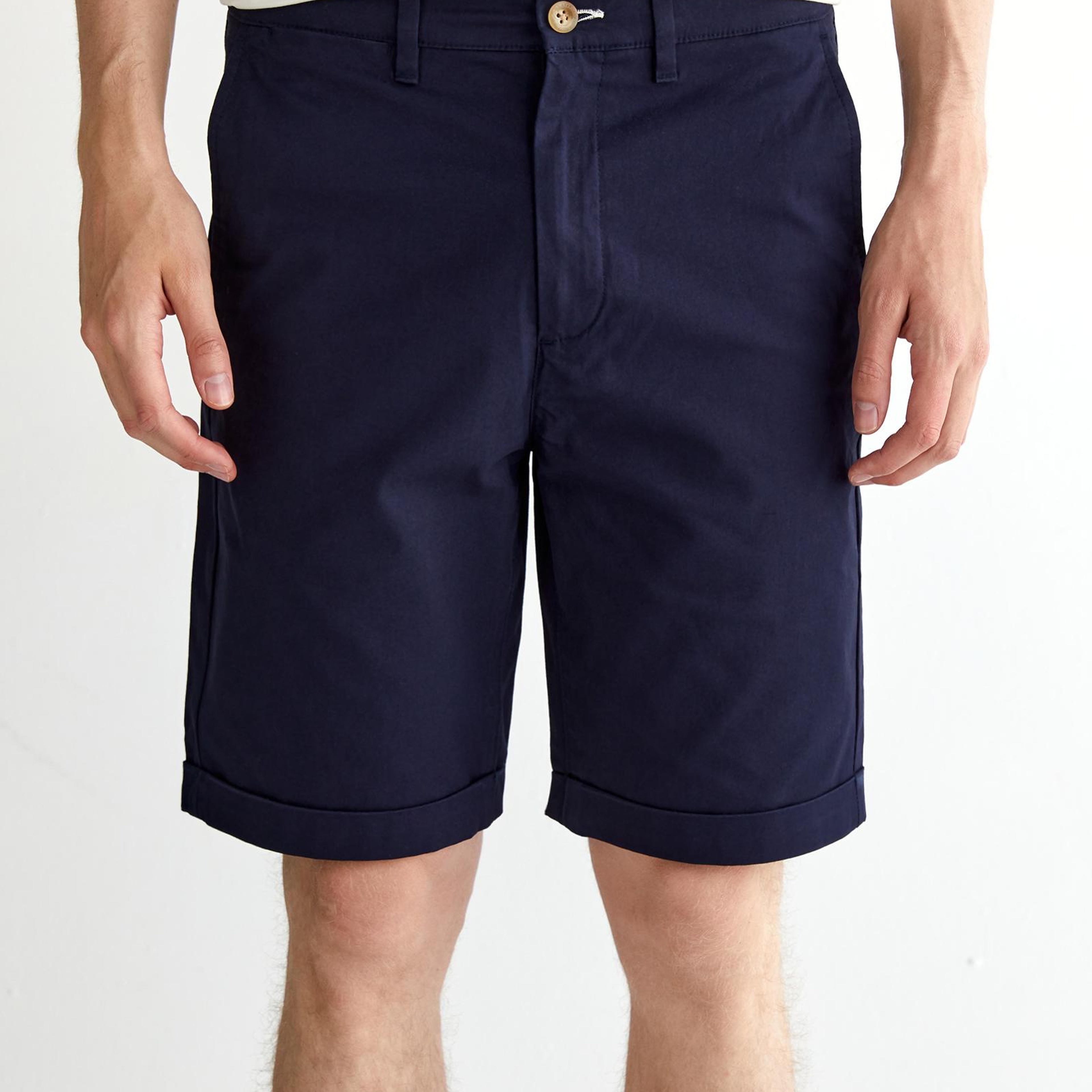 GANT Erkek Lacivert Slim Fit Şort