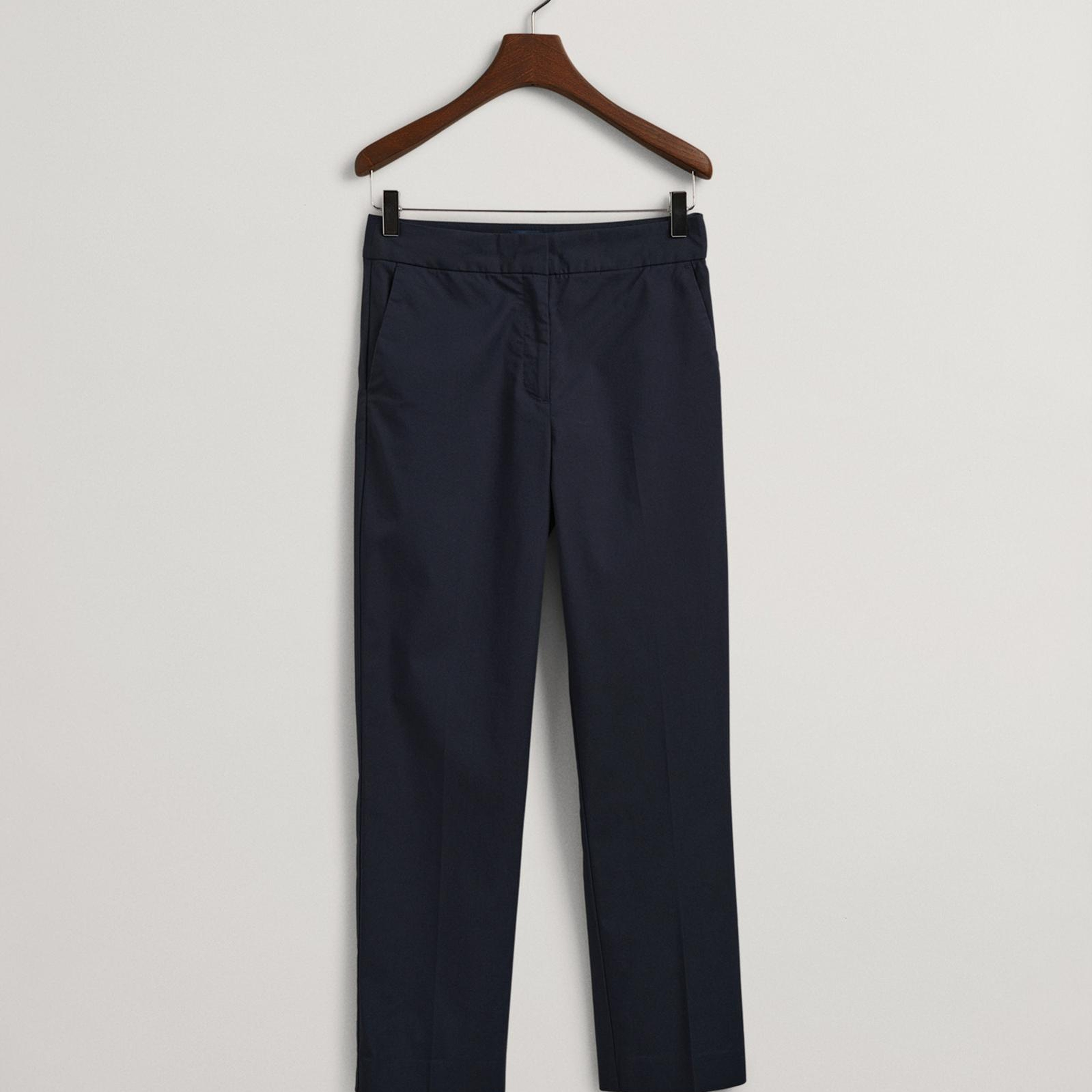 GANT Kadın Lacivert Slim Fit Pantolon