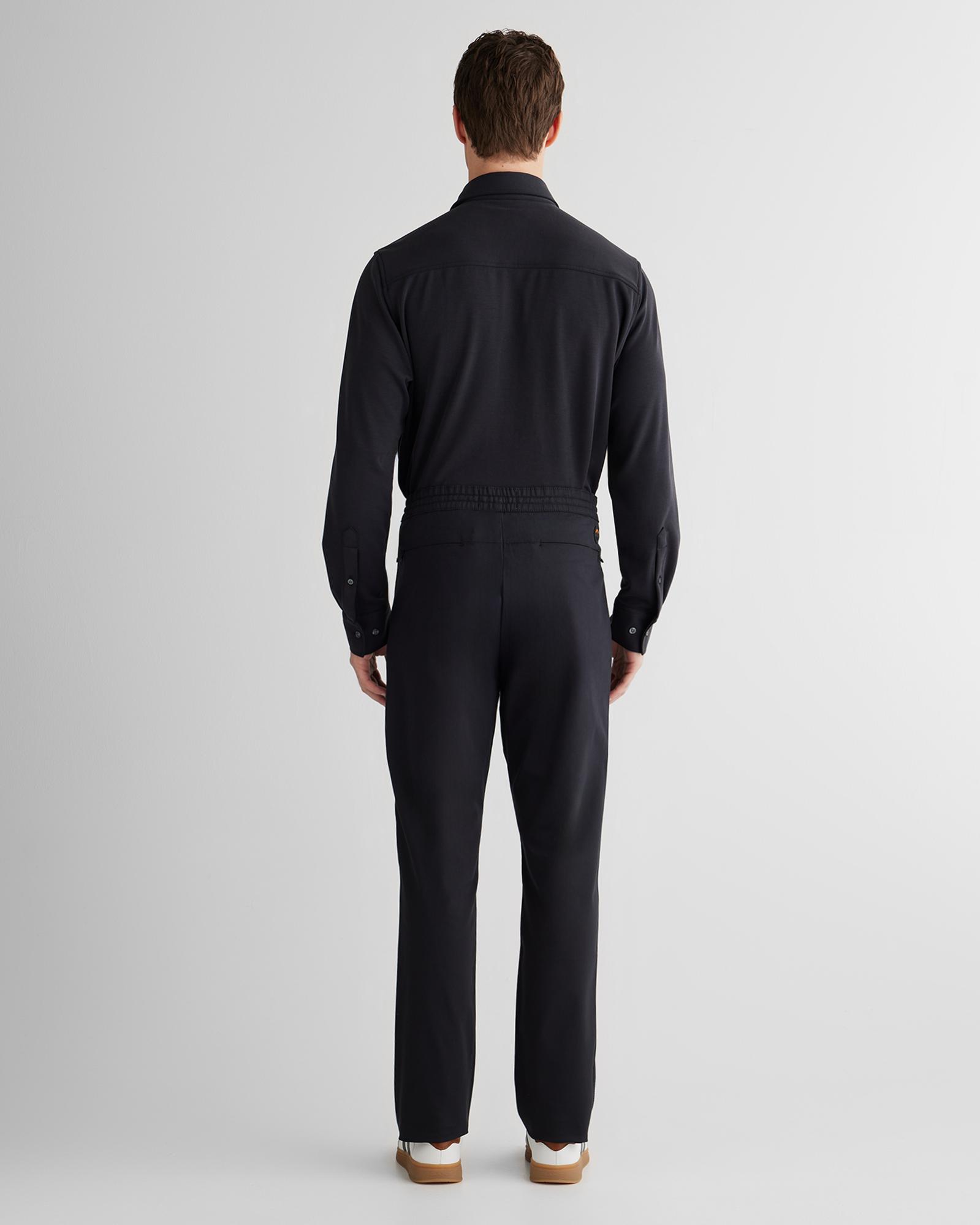 GANT Erkek Siyah Regular Fit Pantolon