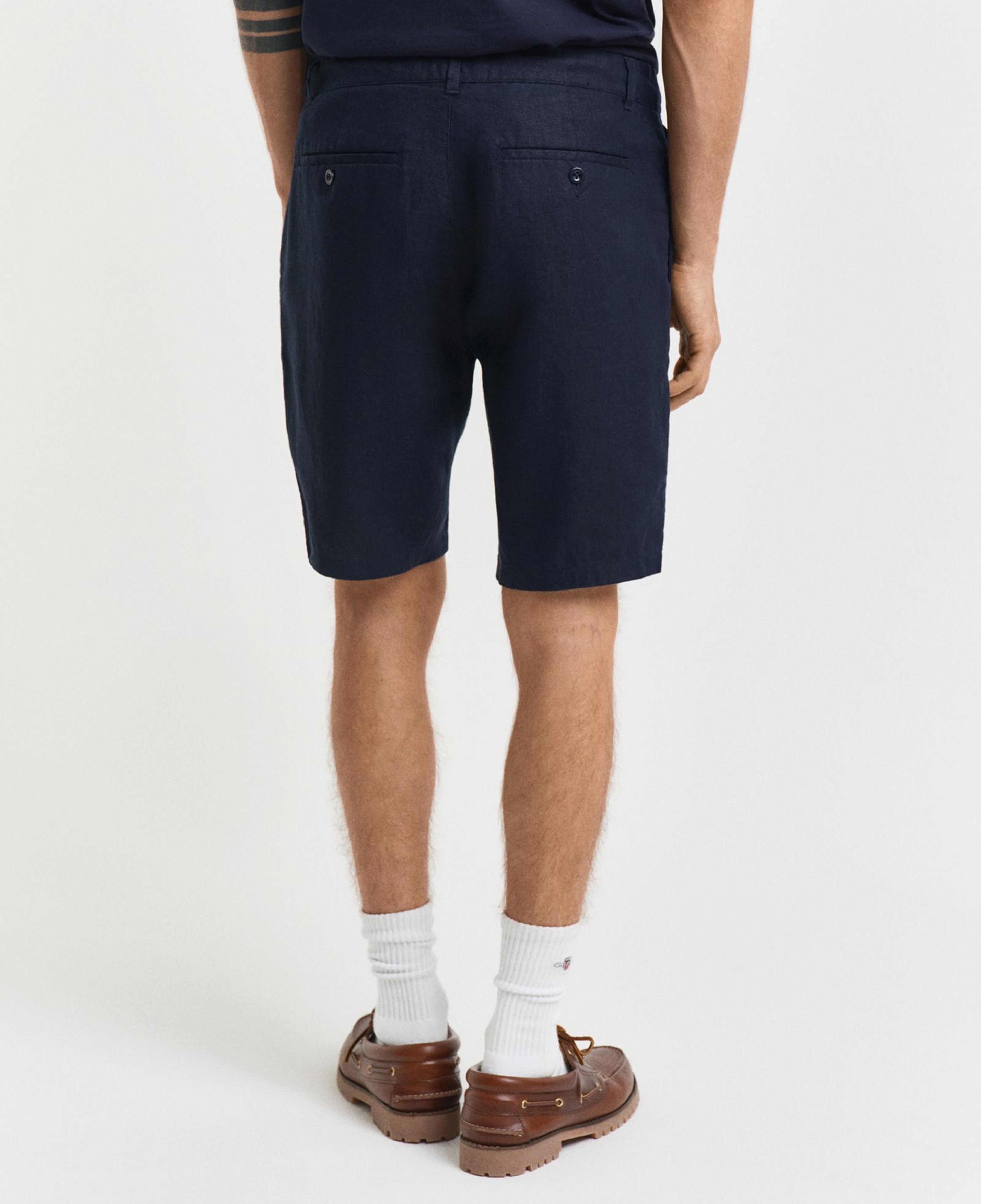 GANT Erkek Lacivert Relaxed Fit Şort