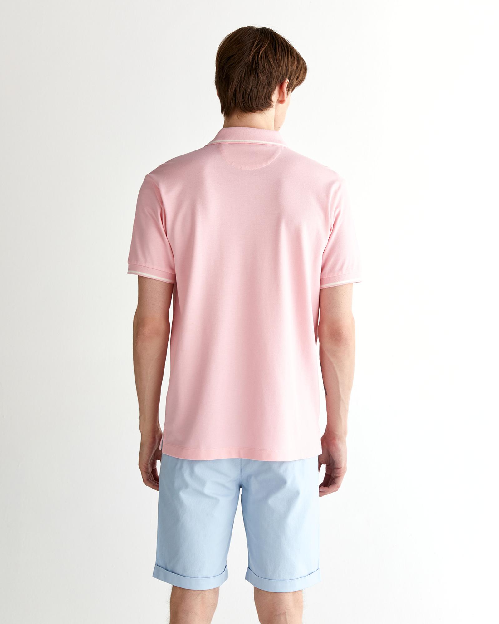 GANT Erkek Pembe Regular Fit Polo