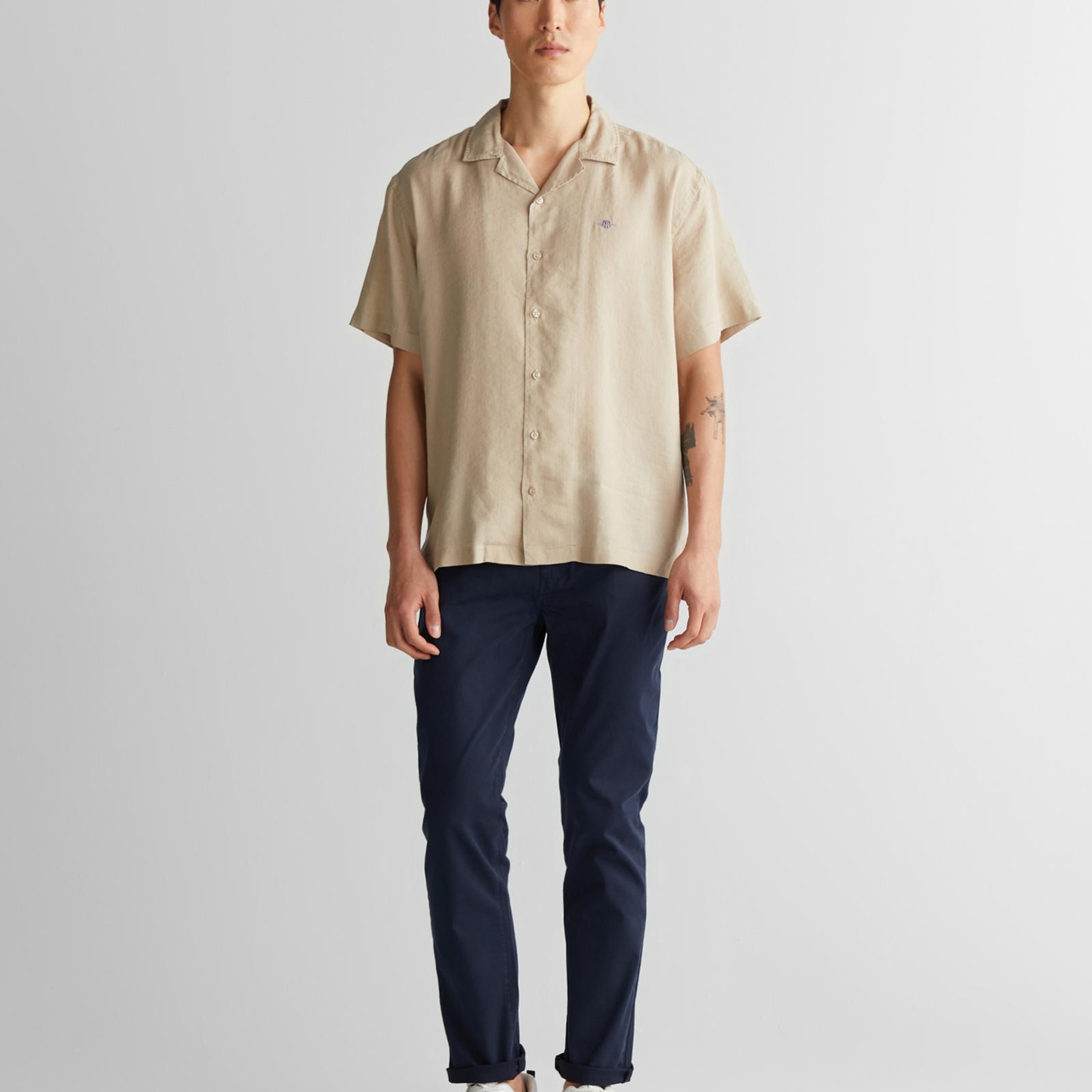 GANT Erkek Lacivert Regular Fit Pantolon