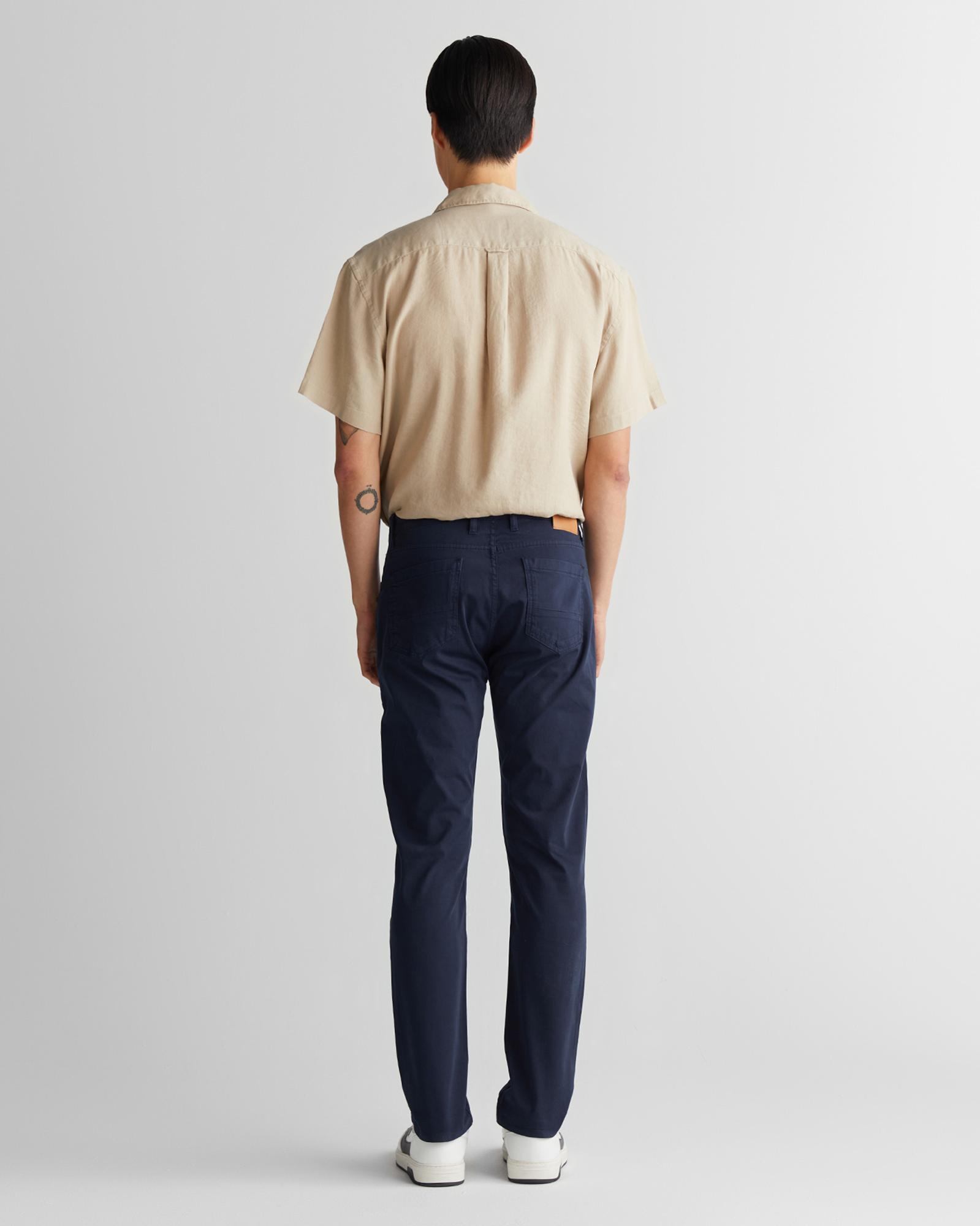 GANT Erkek Lacivert Regular Fit Pantolon