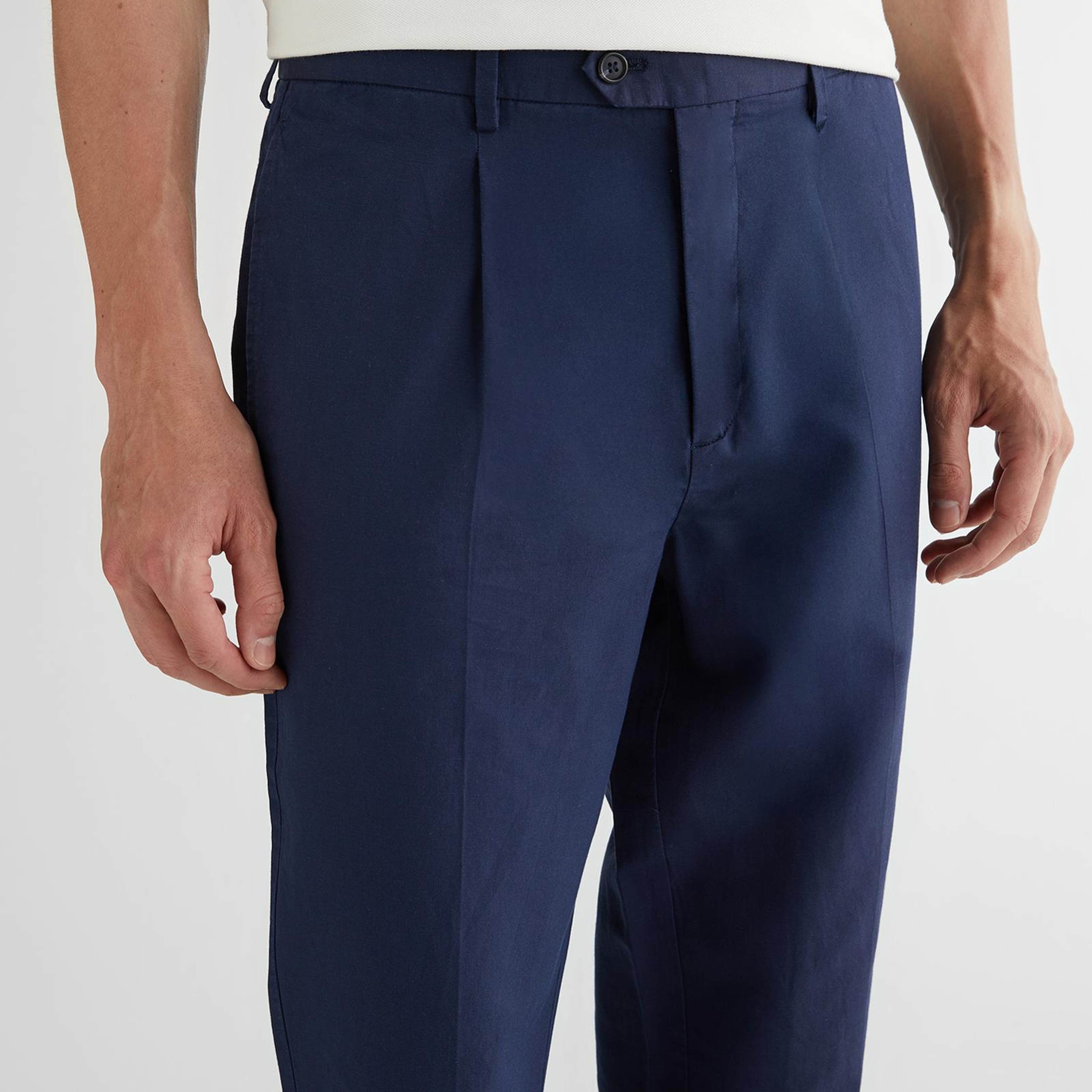 GANT Erkek Mavi Slim Fit Pantolon