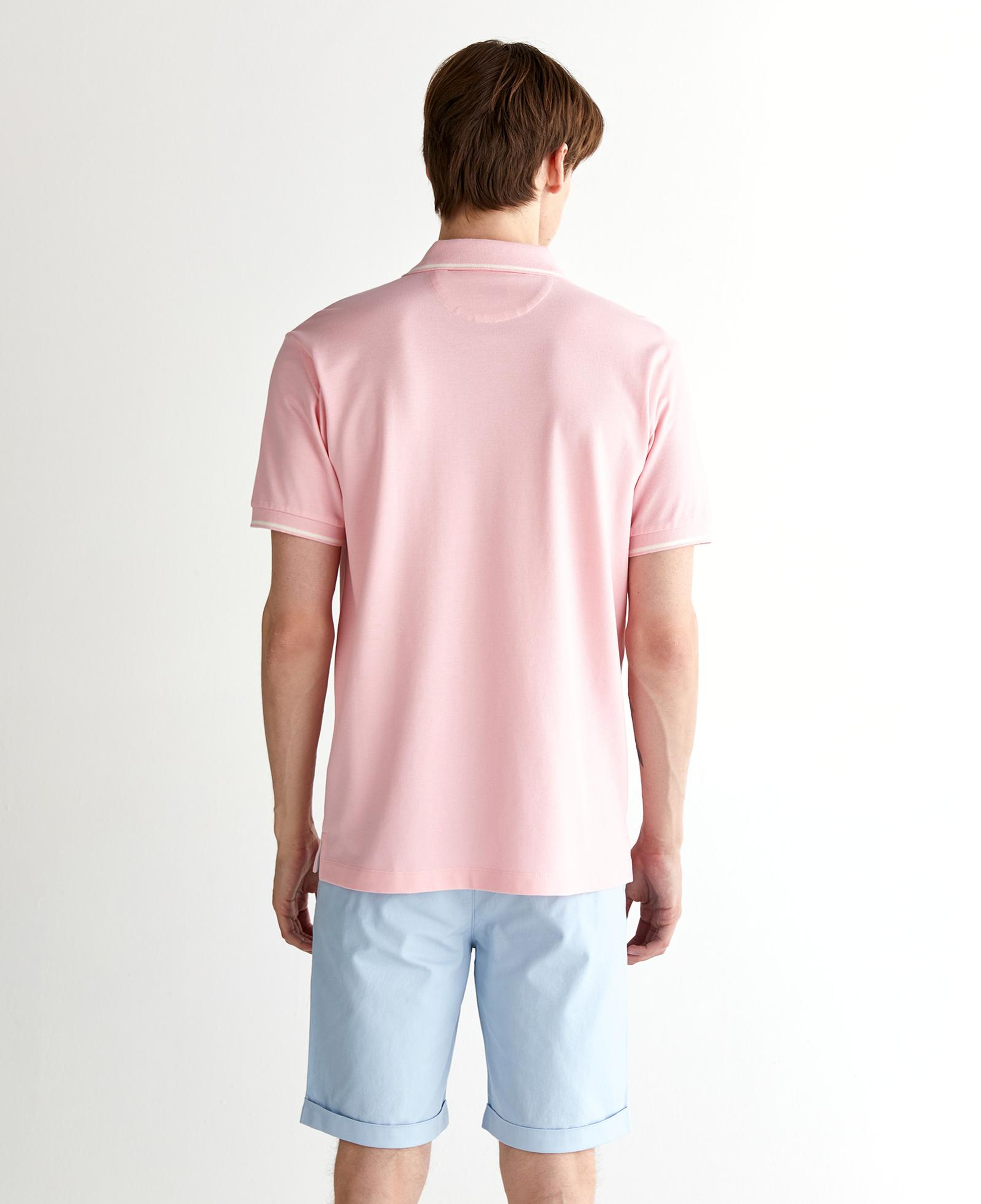 GANT Erkek Pembe Regular Fit Polo
