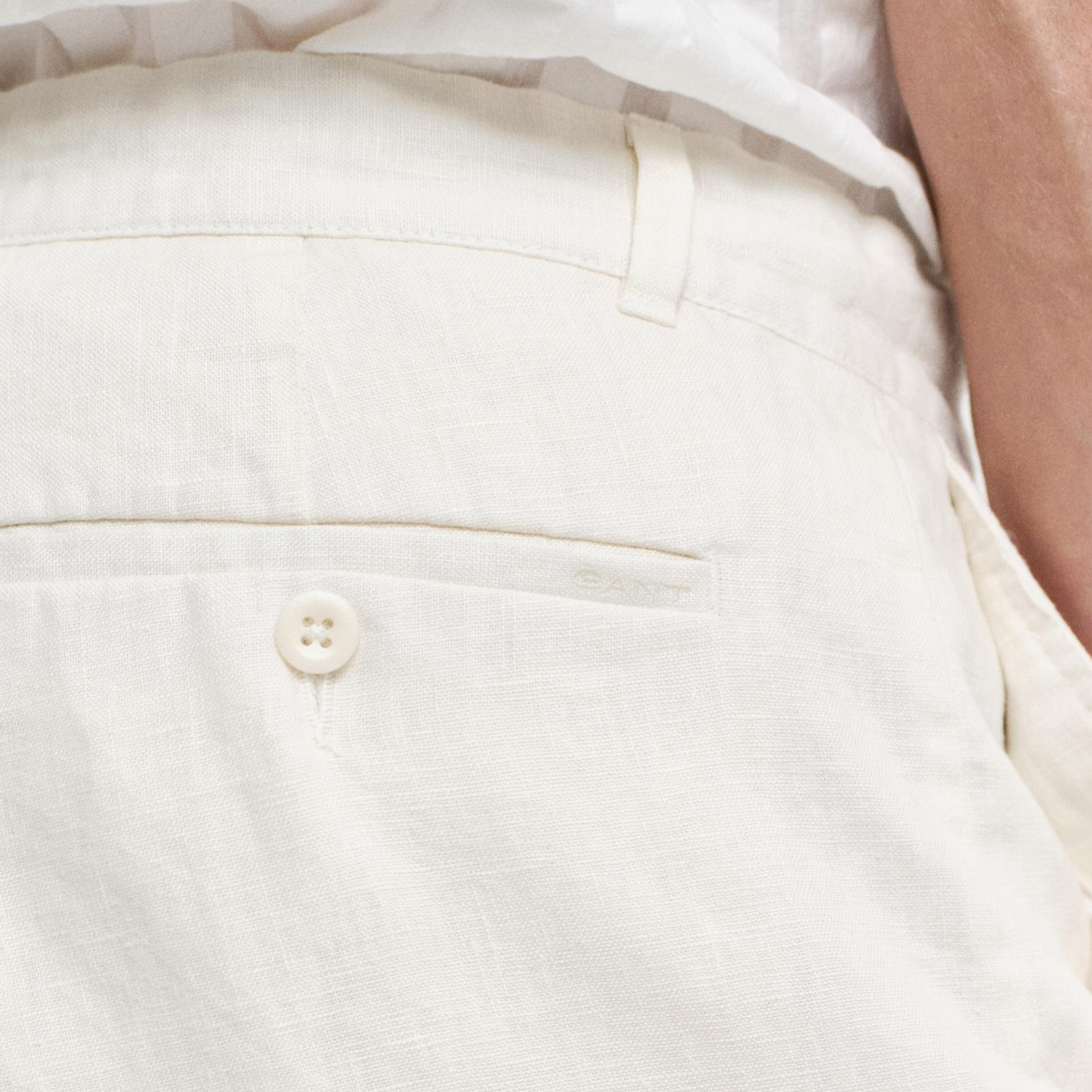 GANT Erkek Krem Relaxed Fit Şort