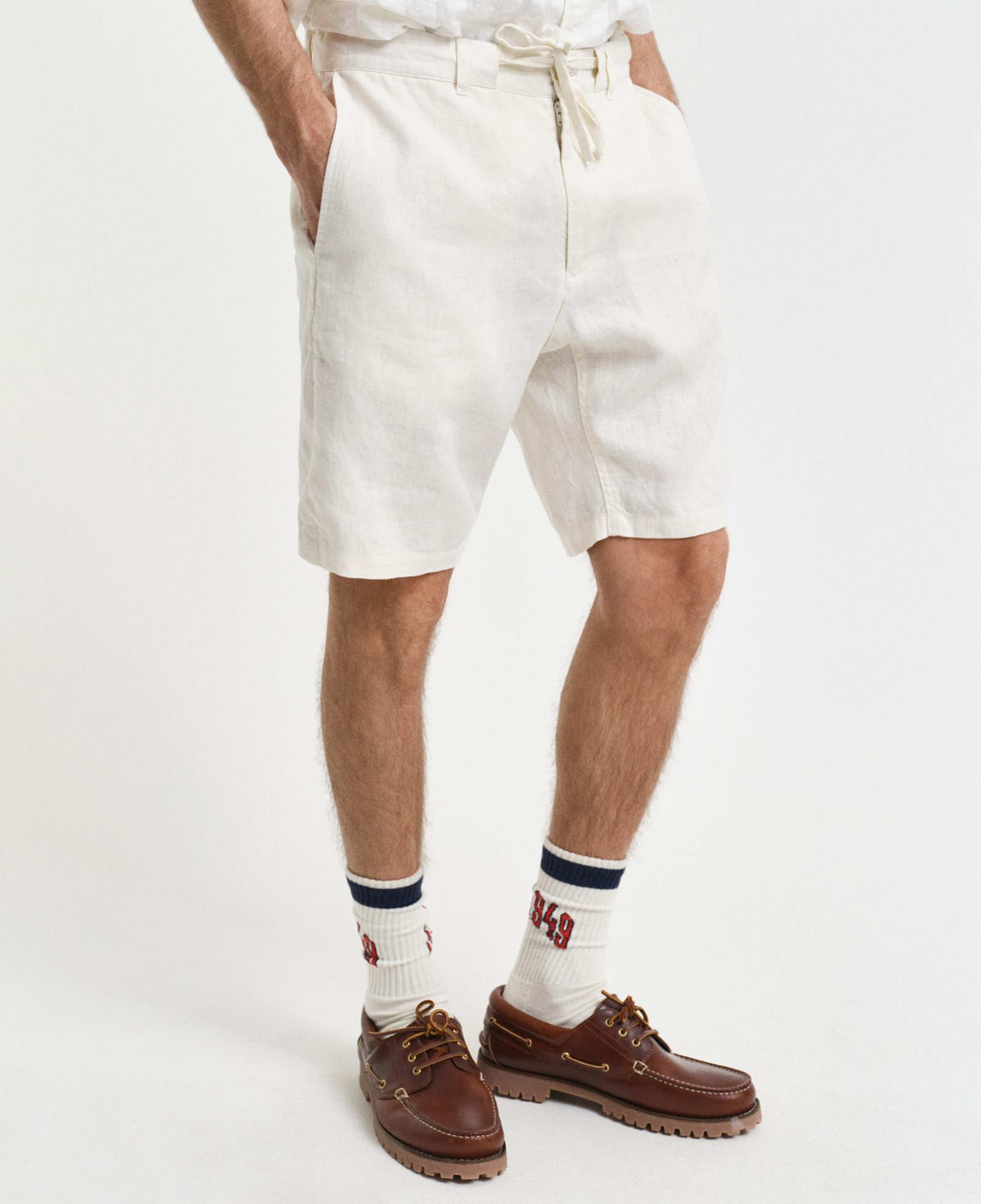 GANT Erkek Krem Relaxed Fit Şort