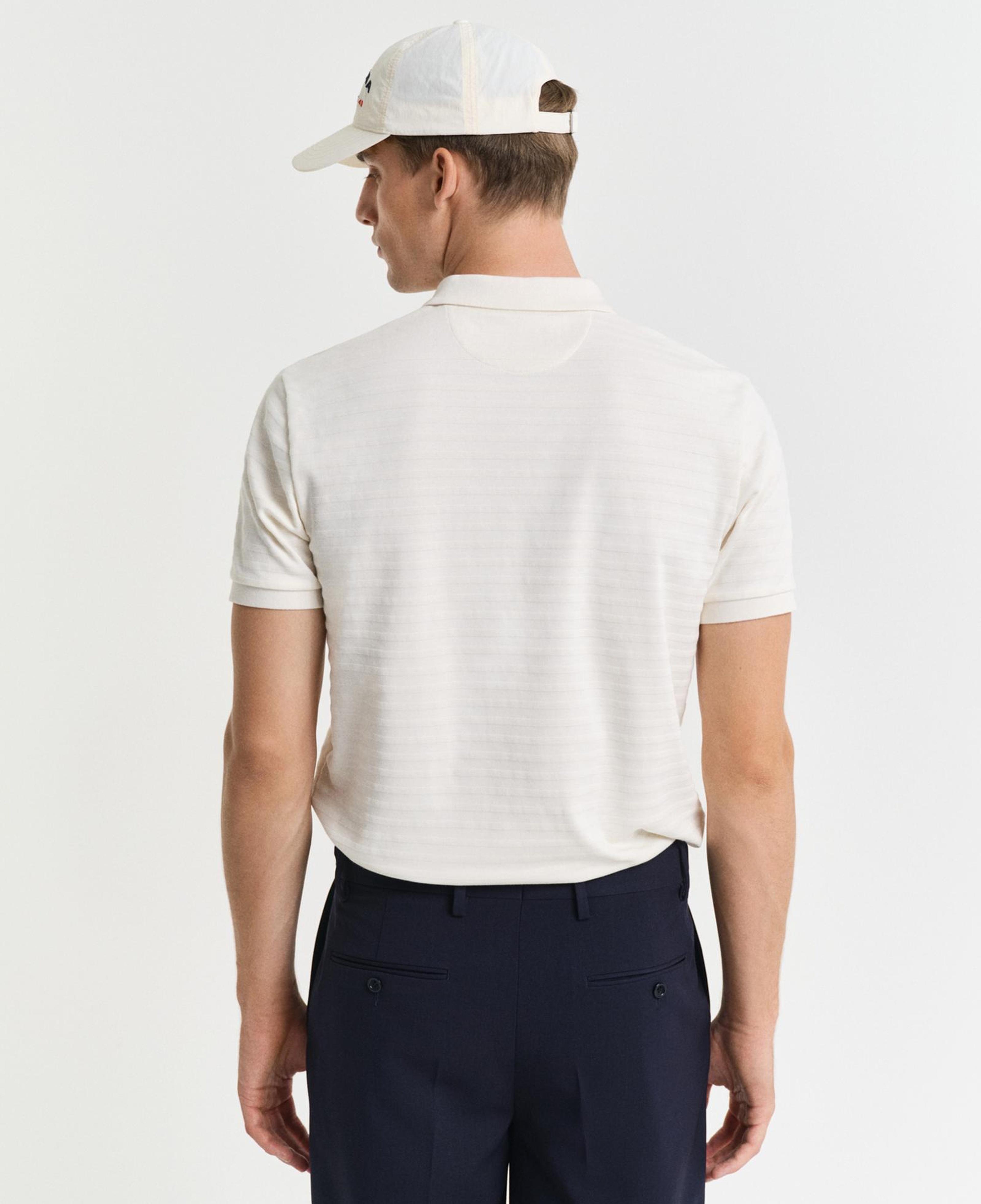 GANT Erkek Krem Regular Fit Polo