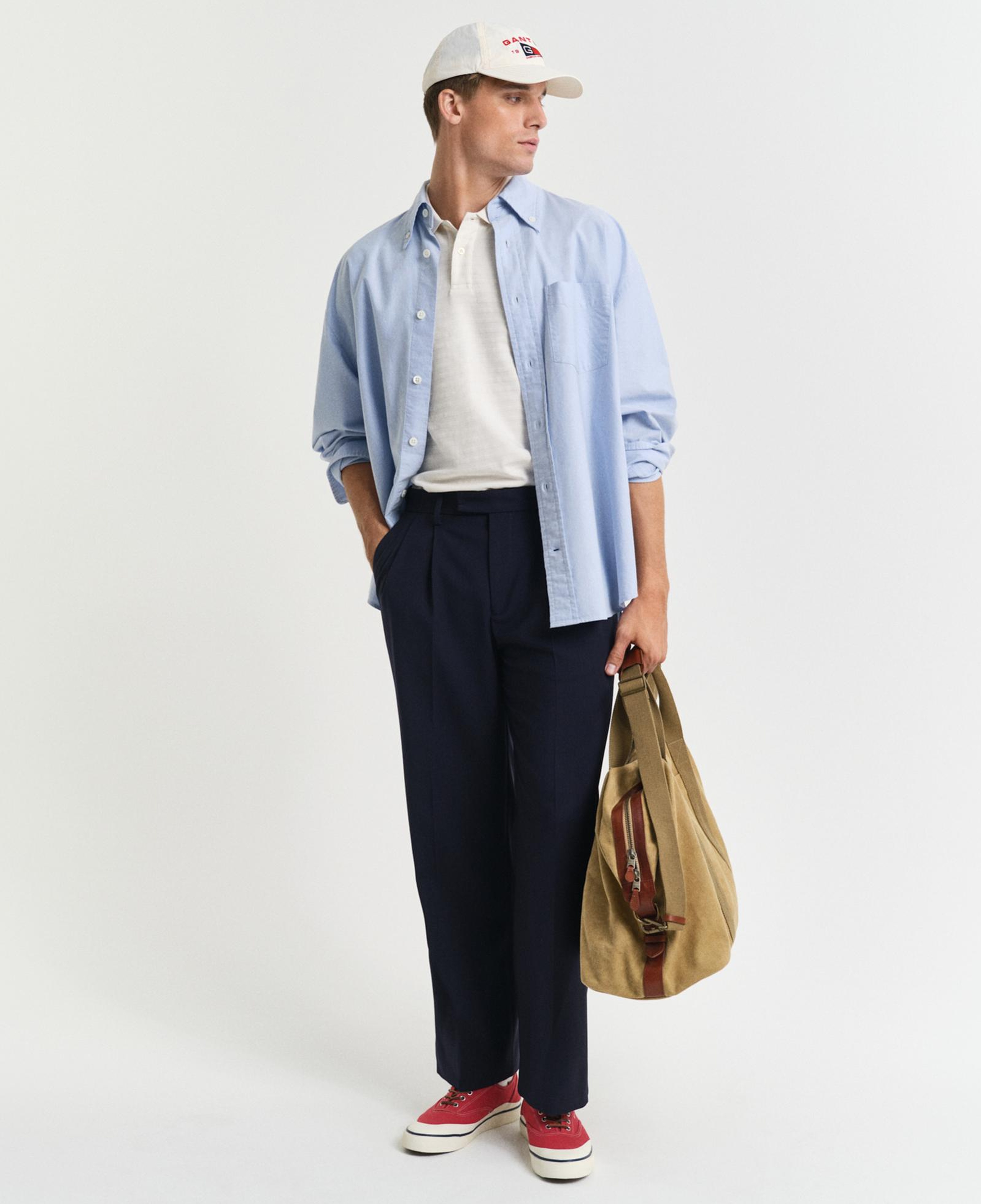 GANT Erkek Krem Regular Fit Polo