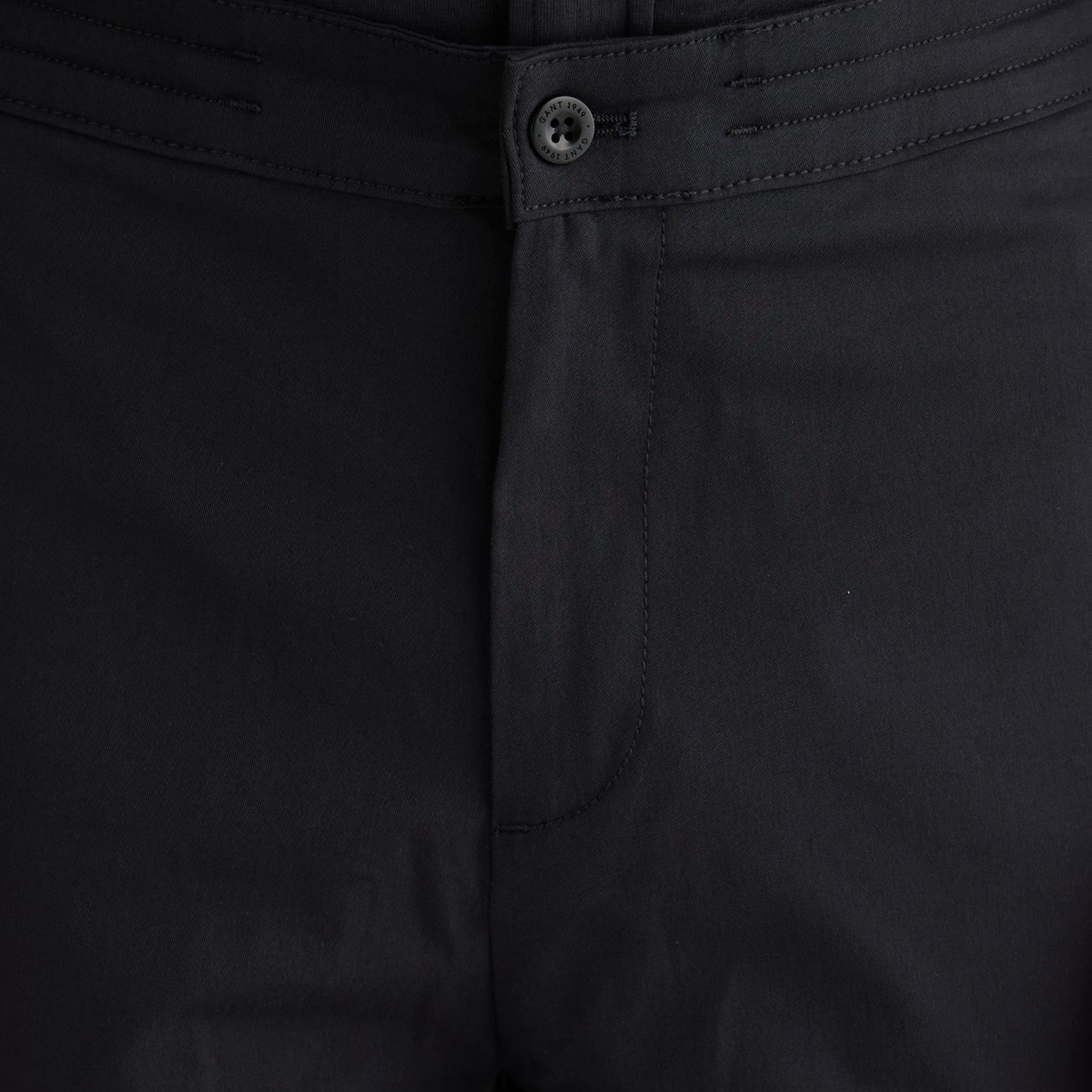 GANT Erkek Siyah Regular Fit Pantolon