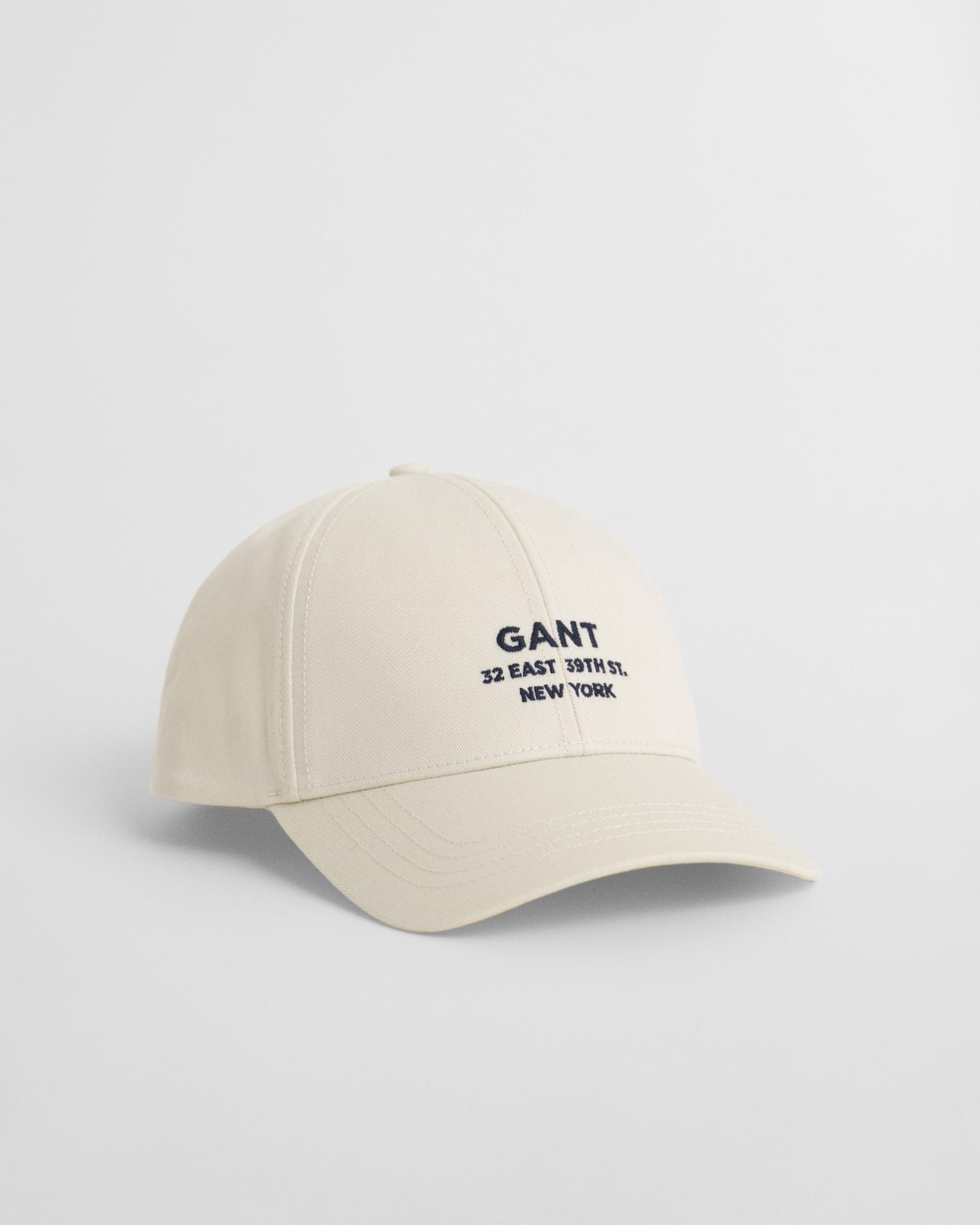 GANT Unisex Krem Logolu Şapka