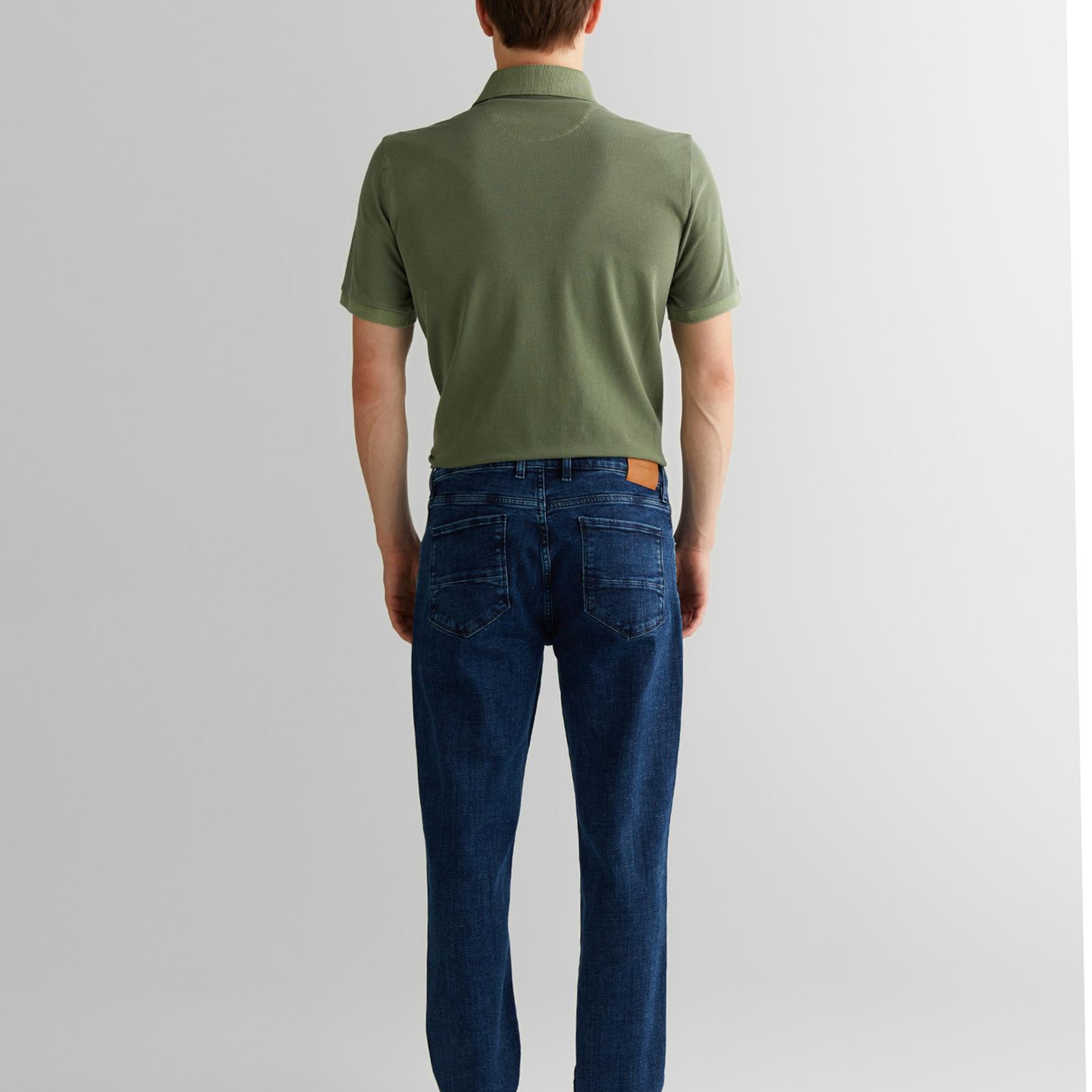 Gant Erkek Mavi Regular Fit Pantolon