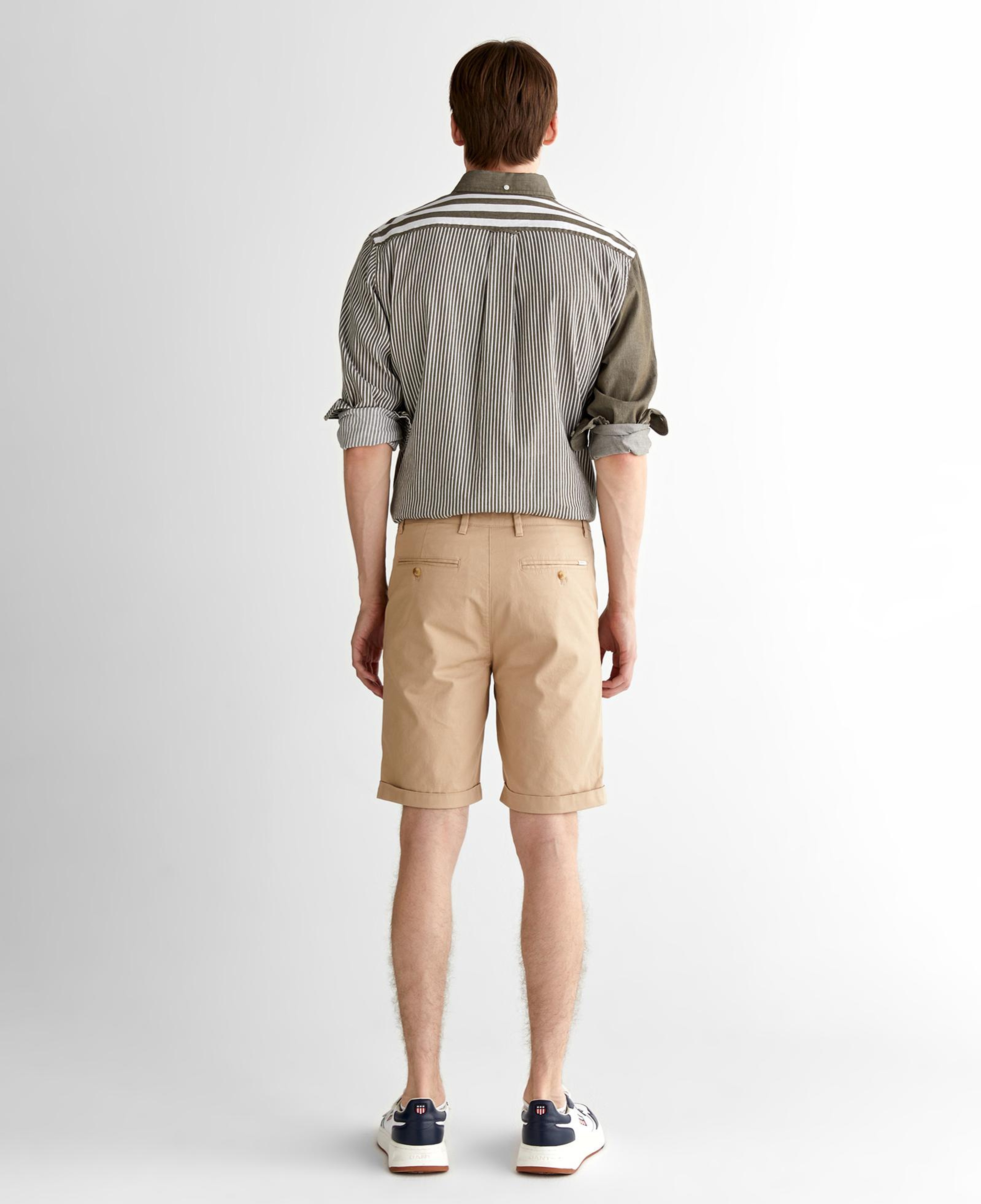 GANT Erkek Bej Slim Fit Şort