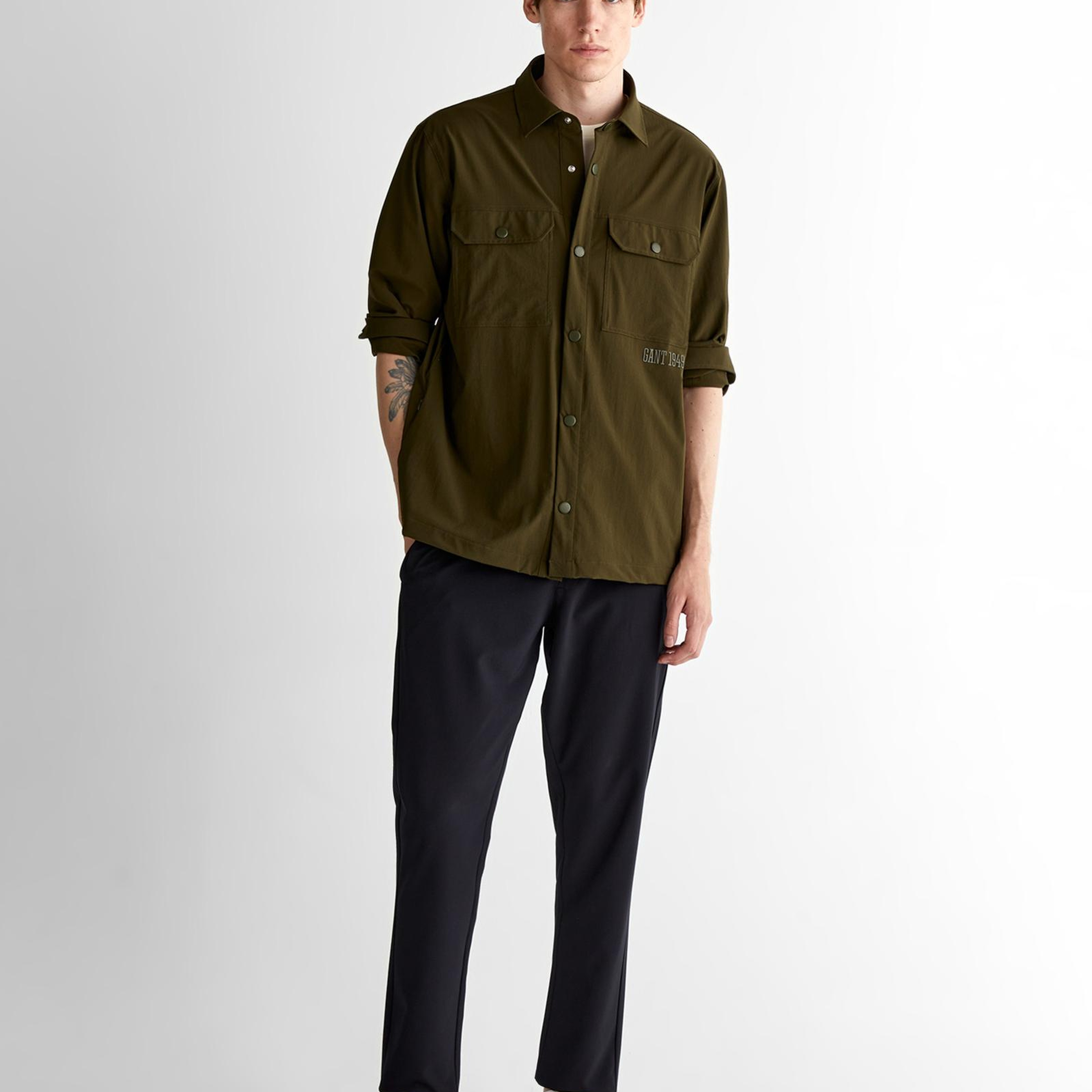 GANT Erkek Siyah Eşofman Altı