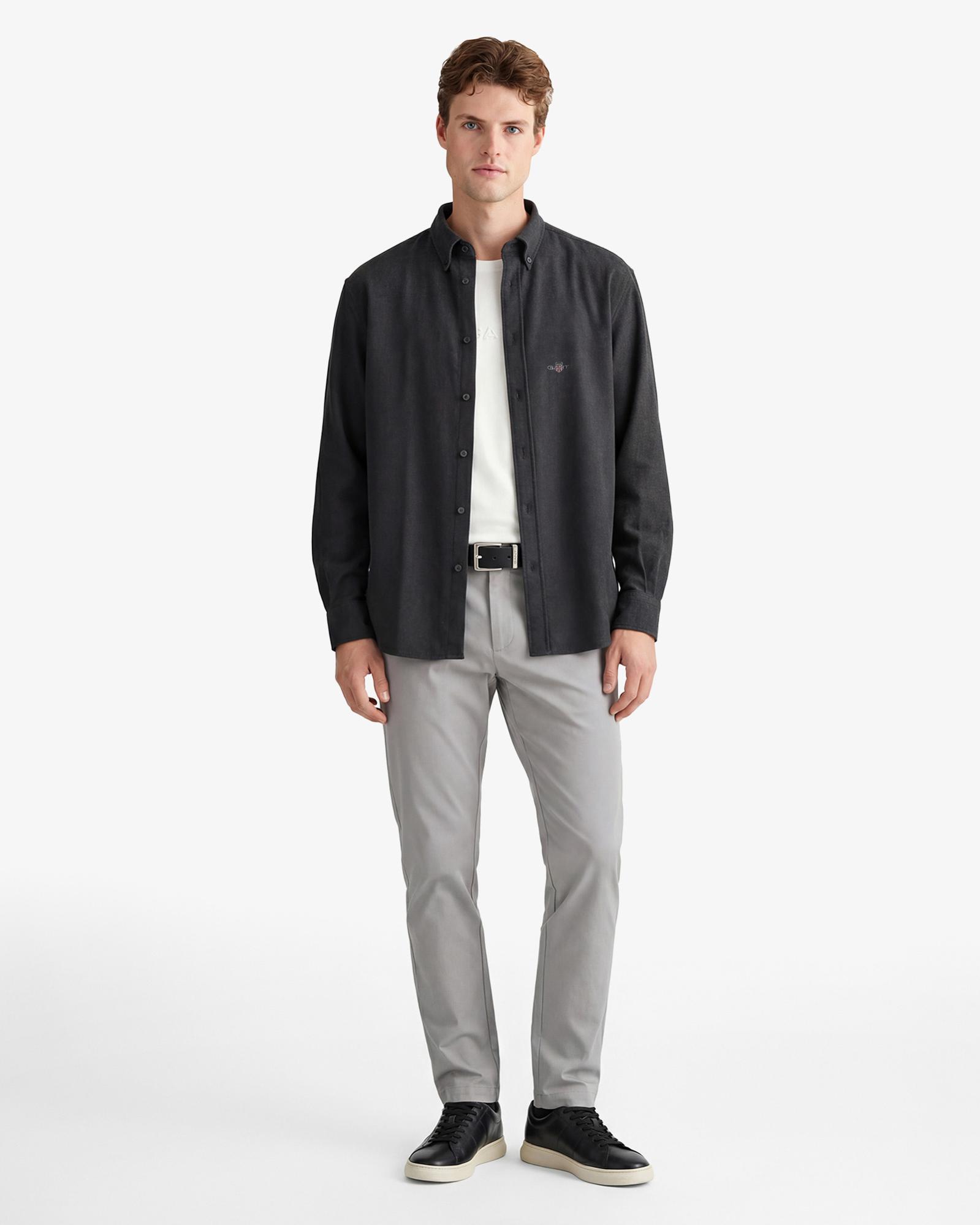 GANT Erkek Gri Slim Fit Pantolon