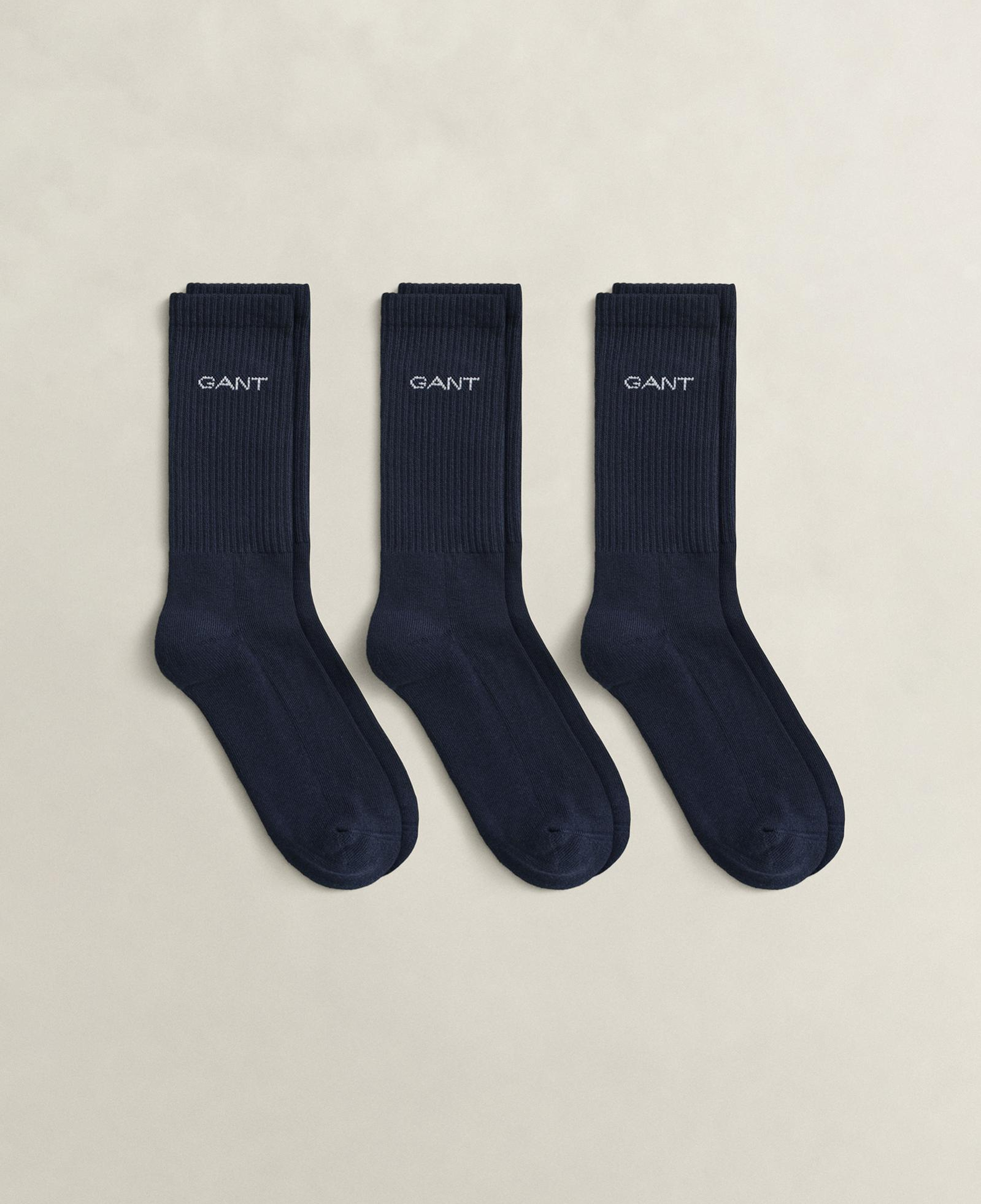 GANT Unisex Lacivert Spor Çorap