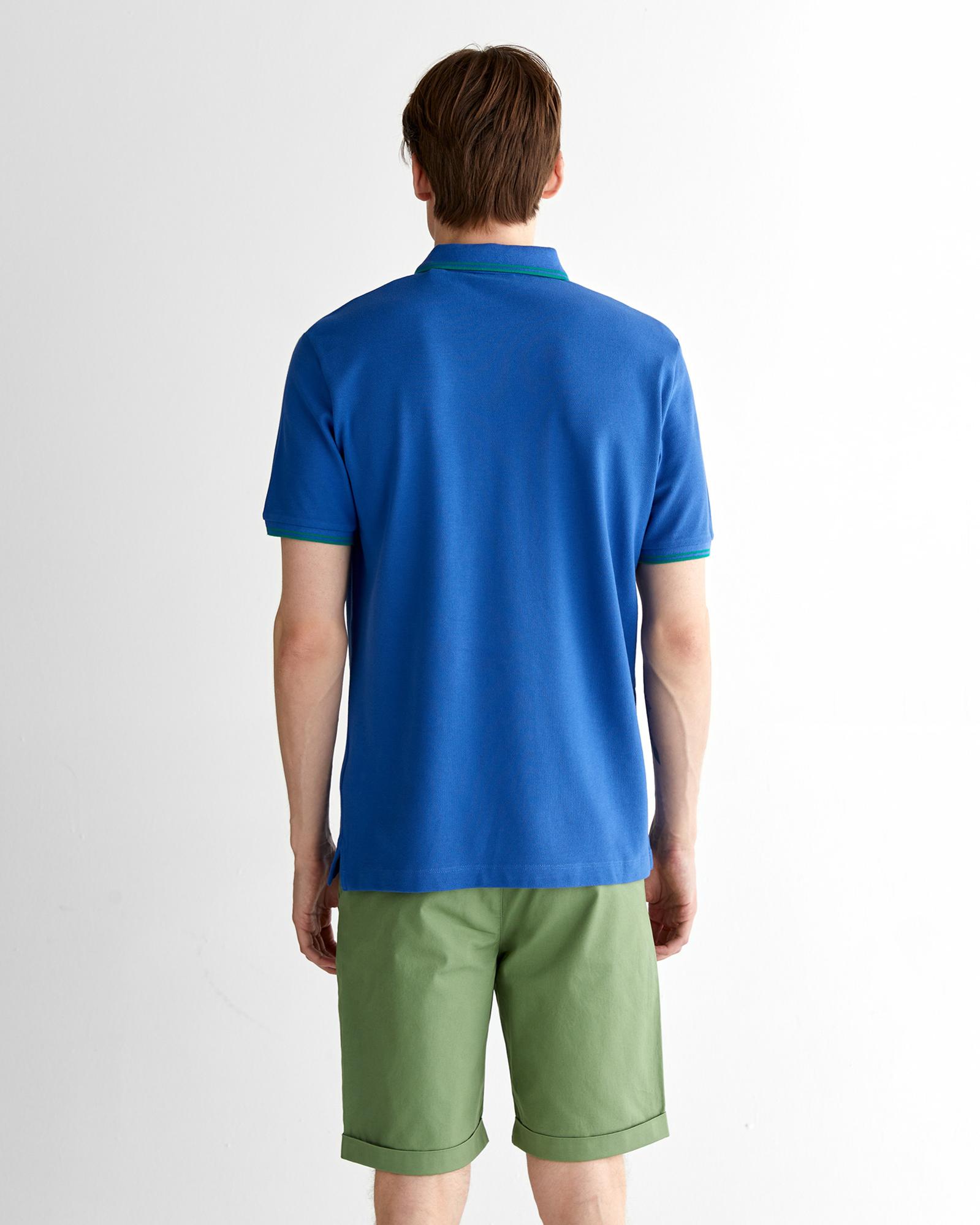 GANT Erkek Lacivert Regular Fit Polo