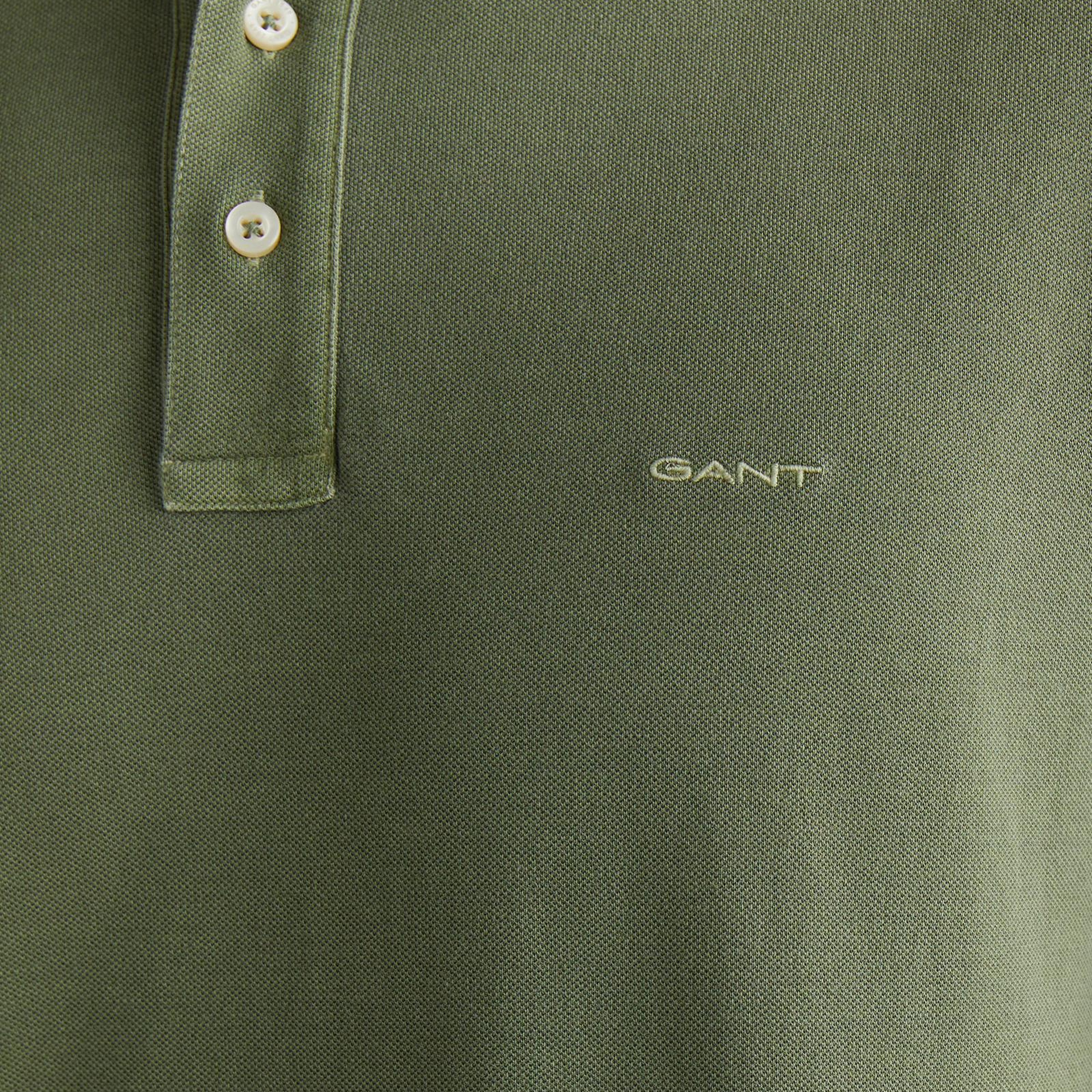 GANT Erkek Yeşil Regular Fit Polo