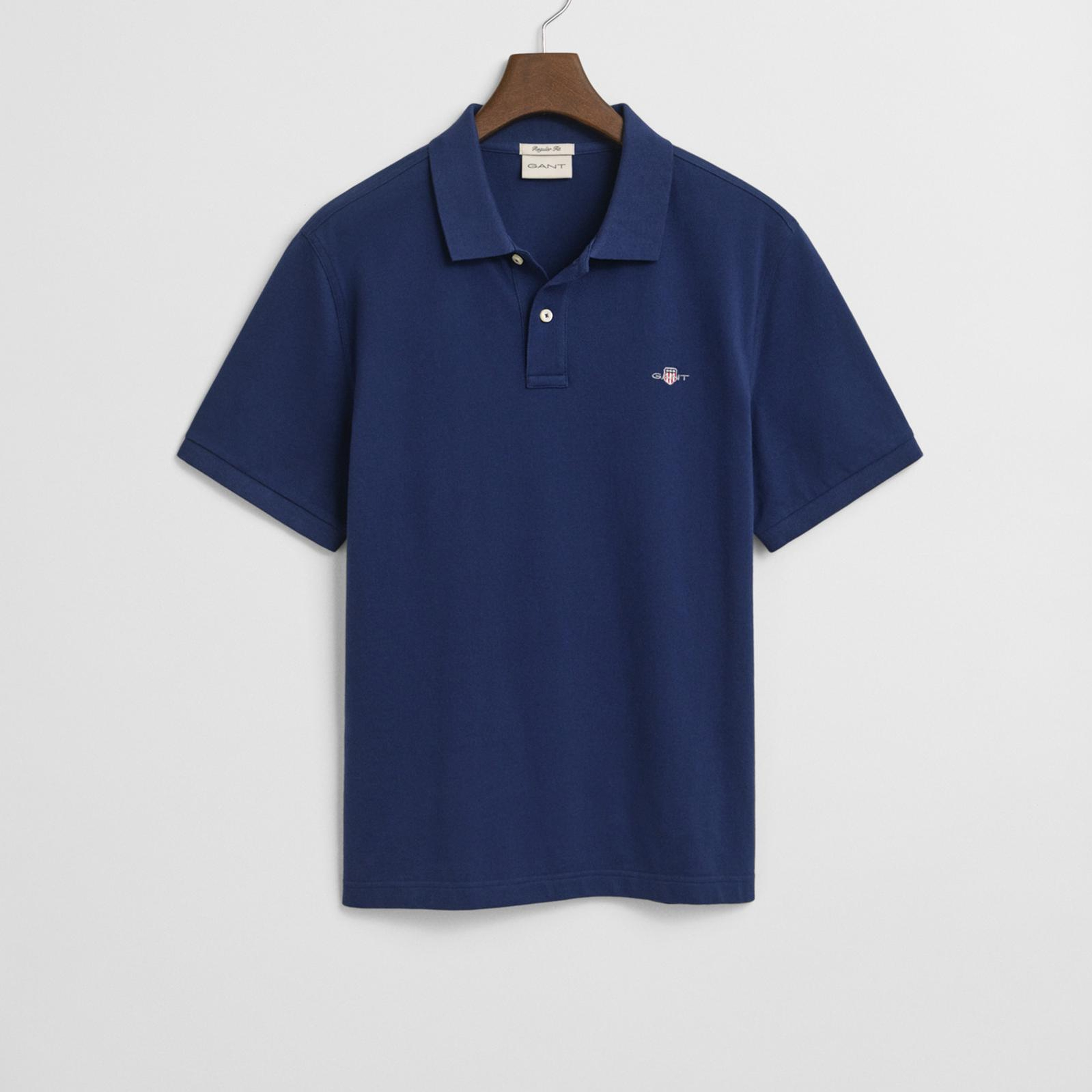GANT Erkek Lacivert Regular Fit Polo