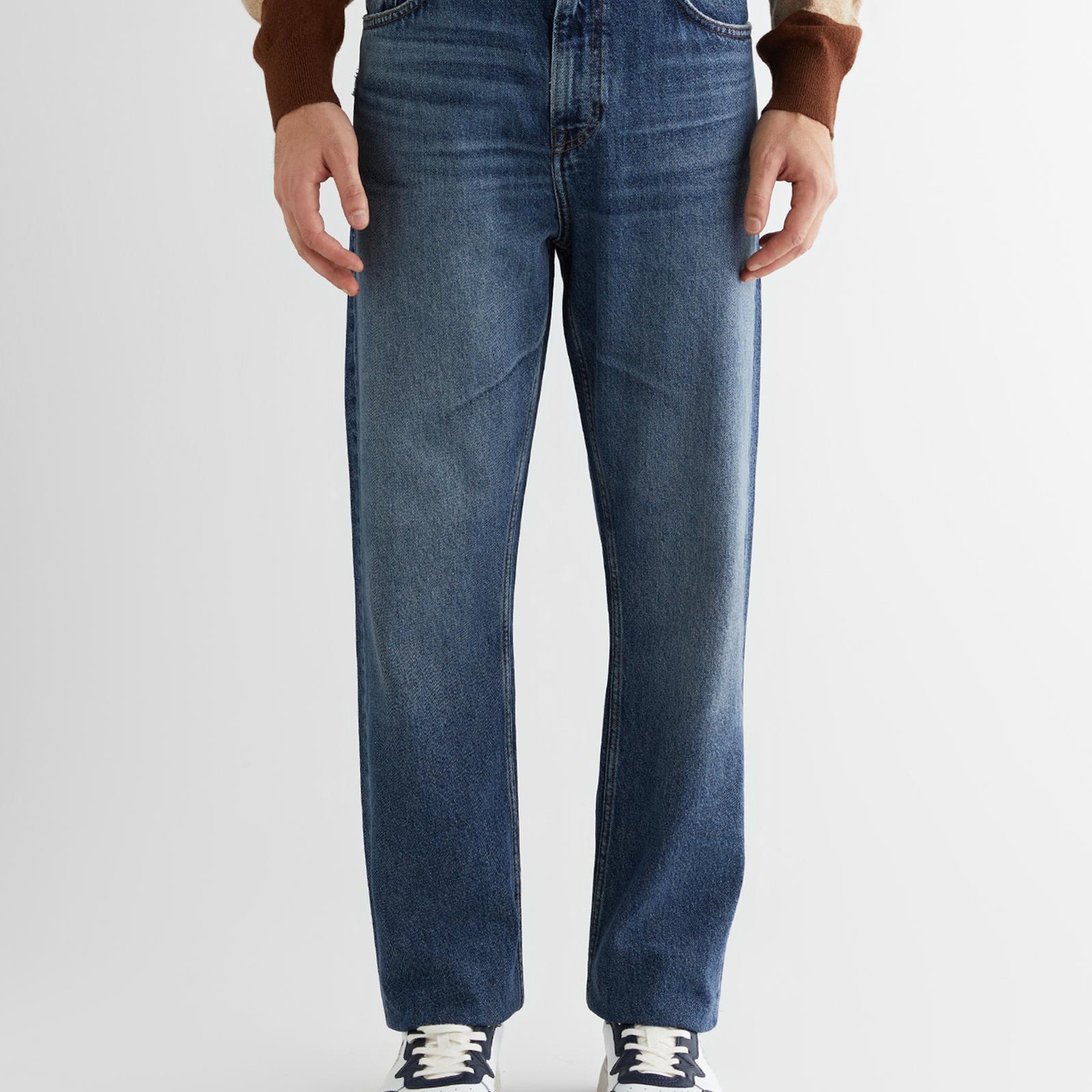 GANT Erkek Lacivert Straight Fit Jean