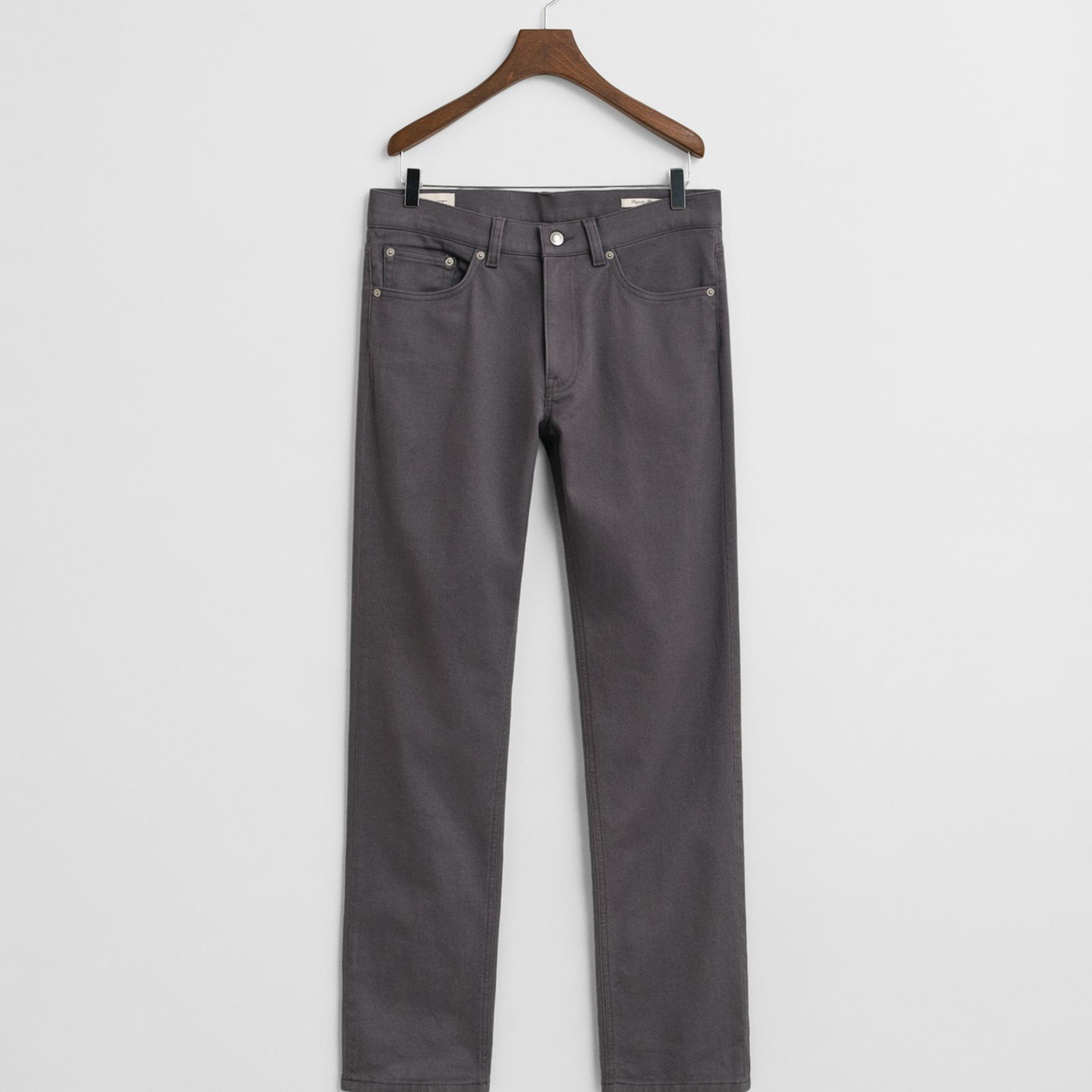 GANT Erkek Gri Regular Fit Soft Twill Jean