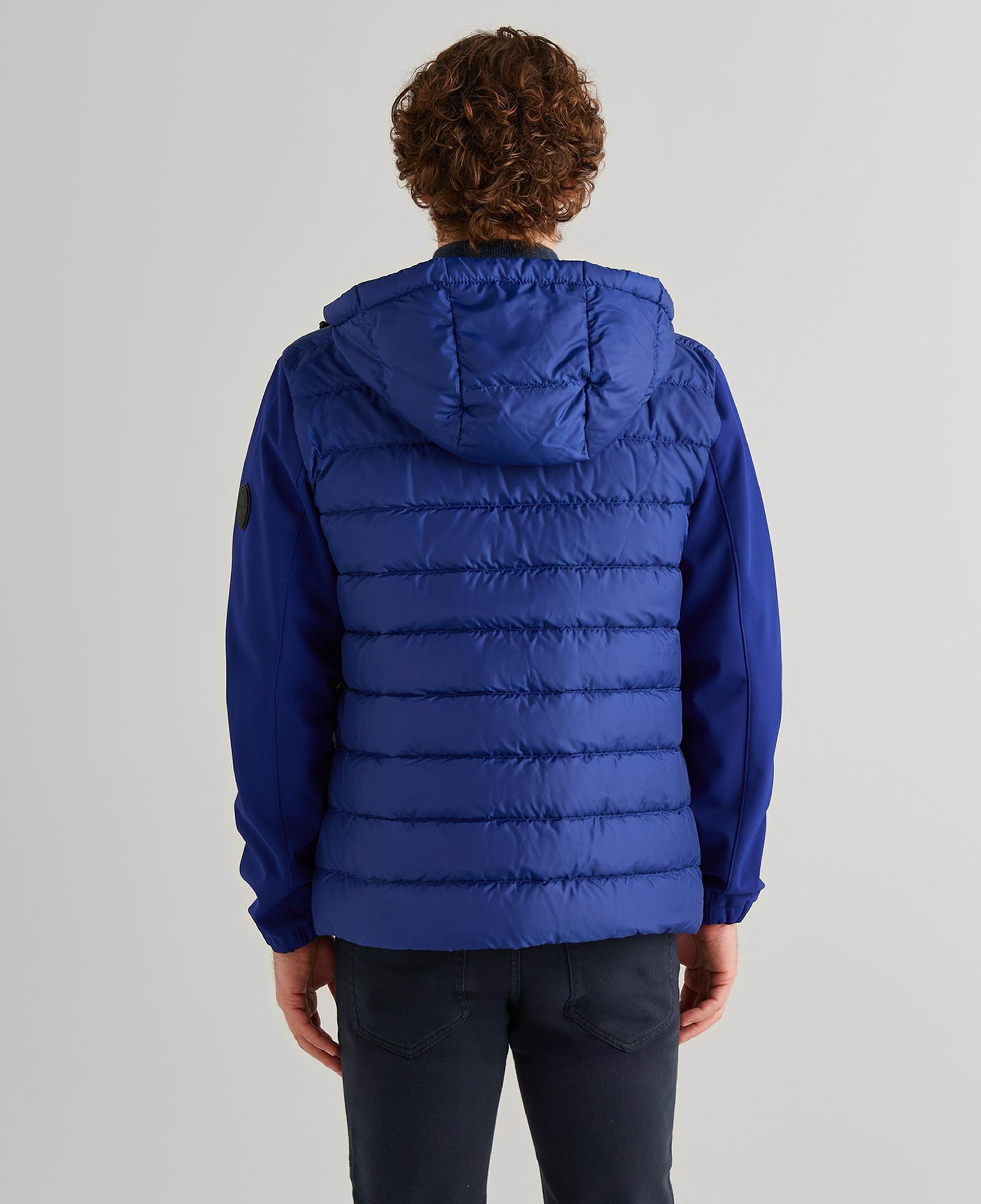 GANT Erkek Lacivert Kapüşonlu Kapitone Mont