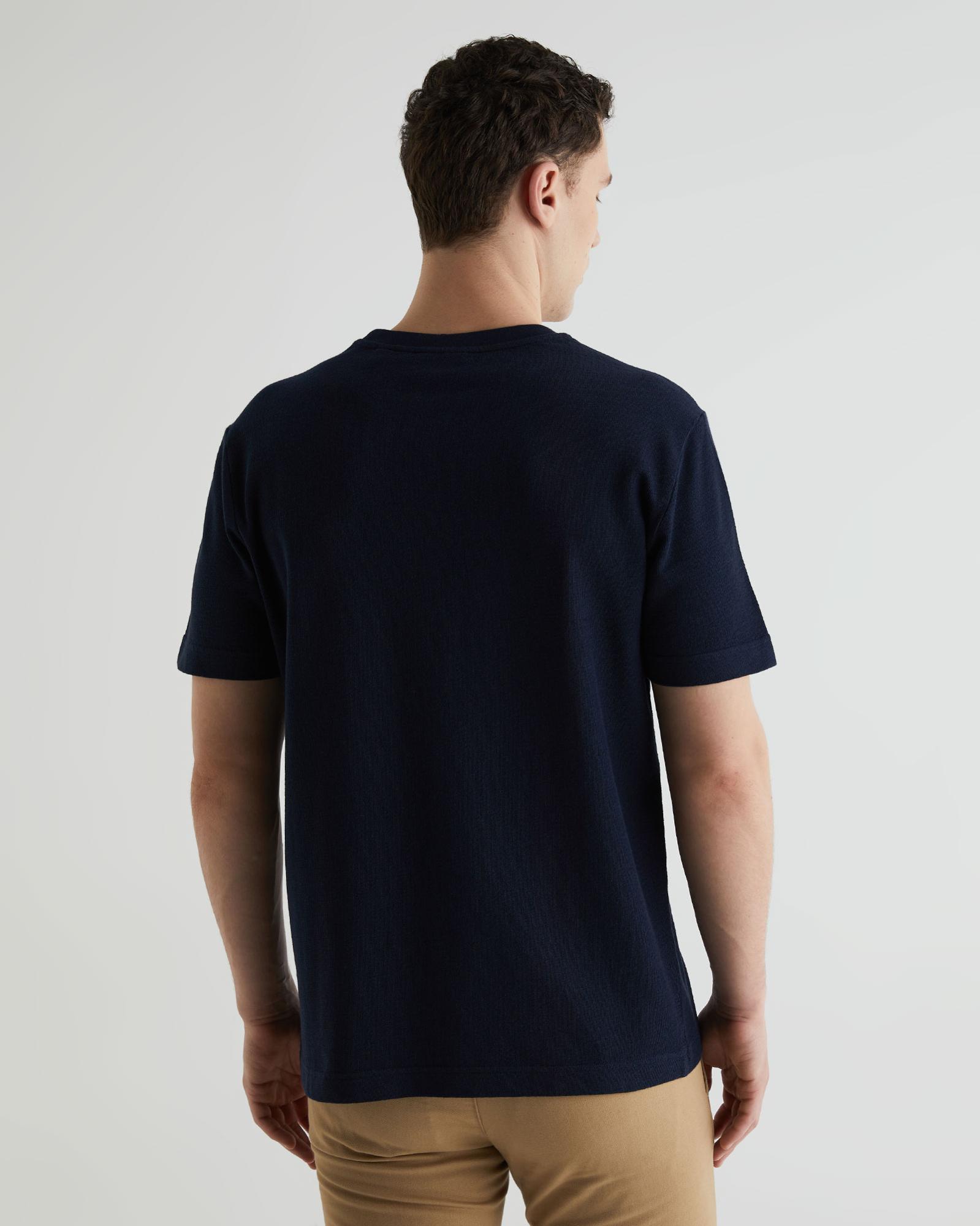 GANT Erkek Lacivert Regular Fit T-Shirt