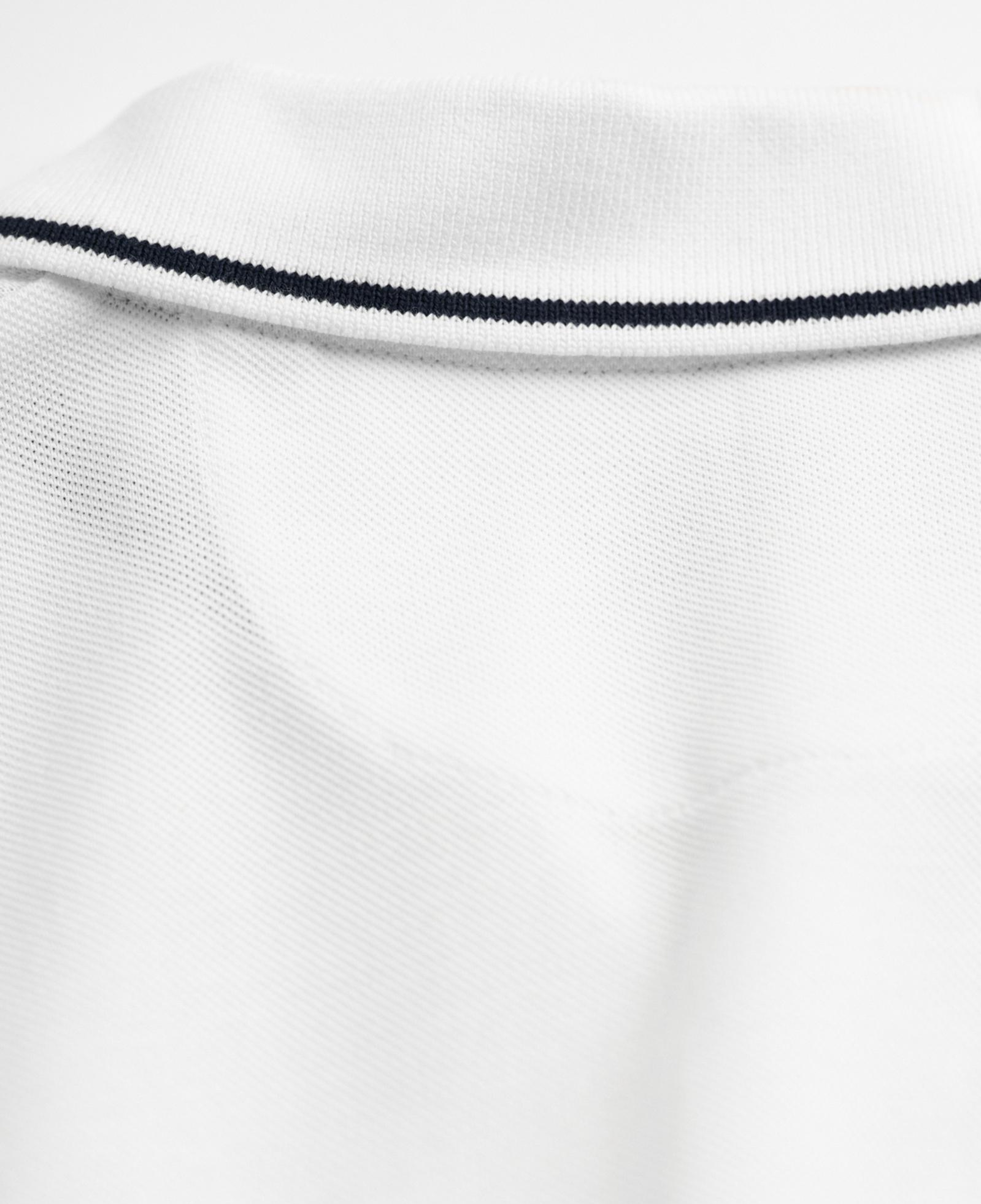 GANT Erkek Beyaz Regular Fit Polo Yaka T-Shirt